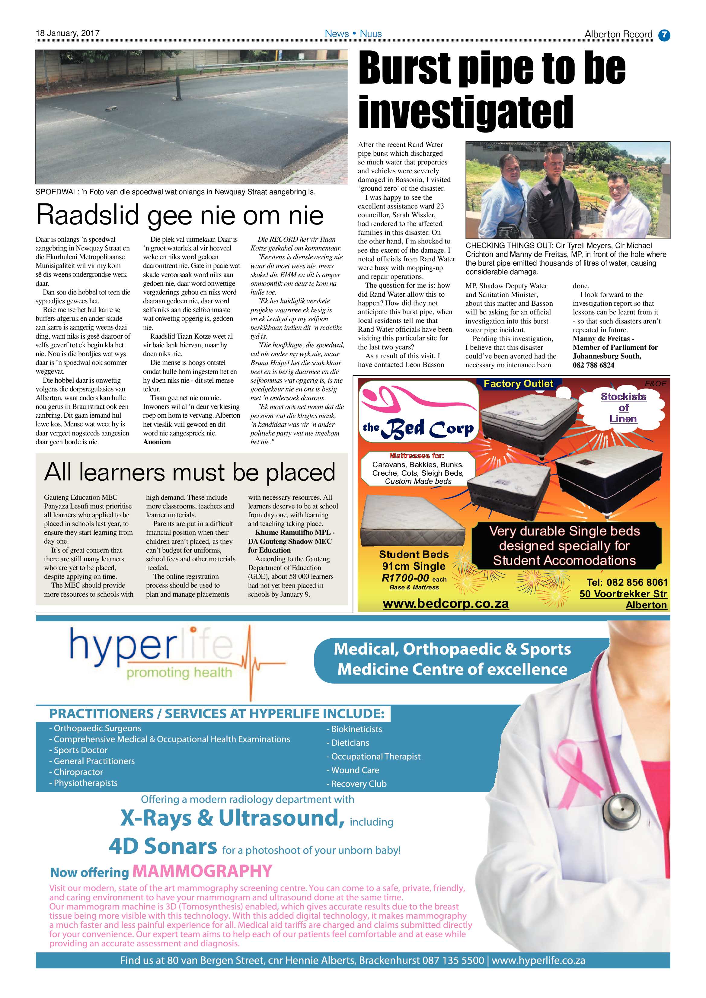 Alberton Record 18 January 2016 page 7