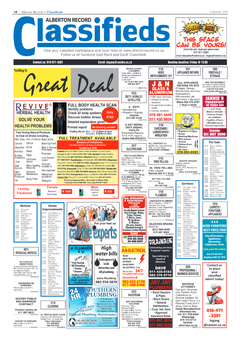 Alberton Record 18 January 2023 page 12