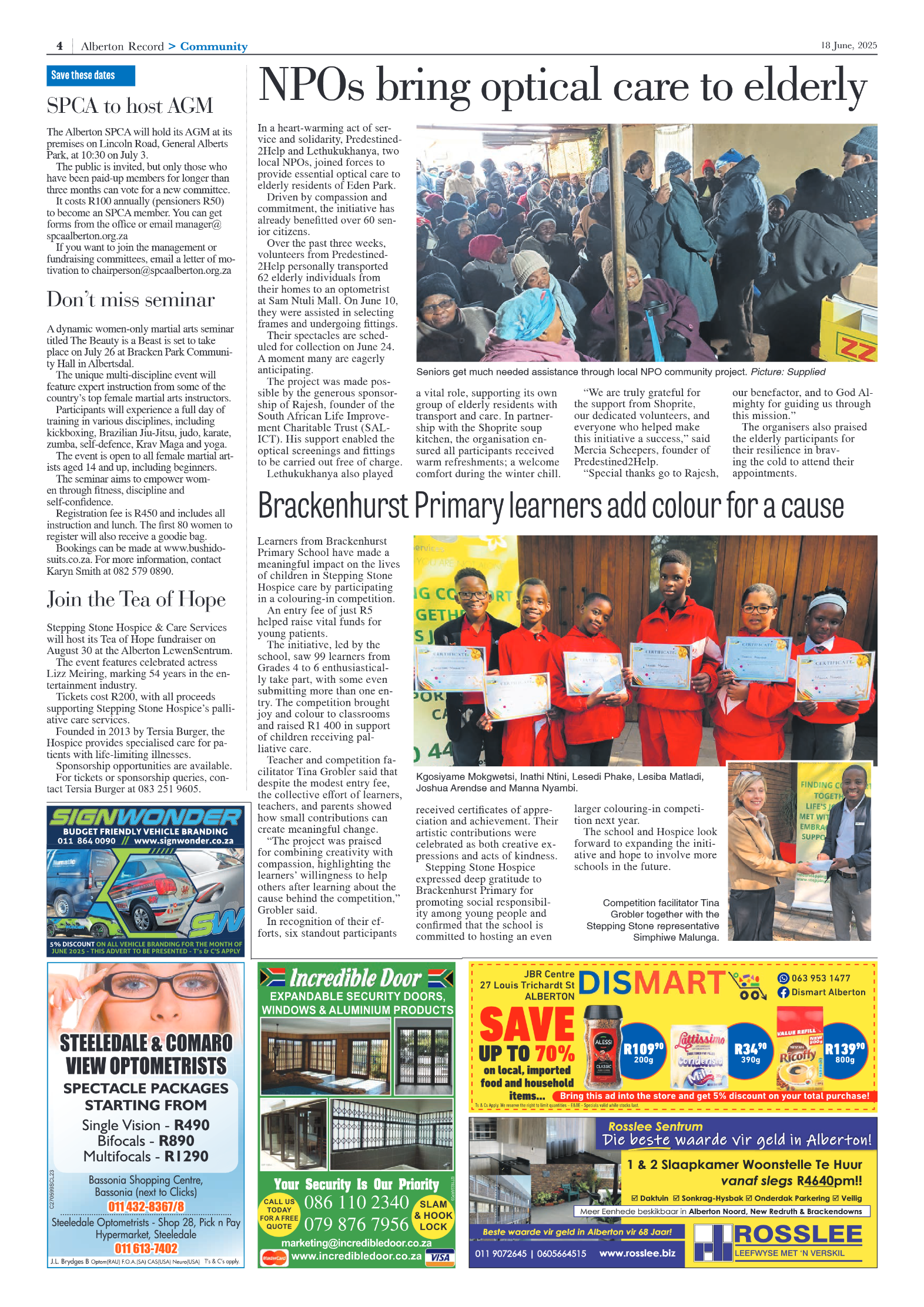 Alberton Record 18 June 2025 page 4