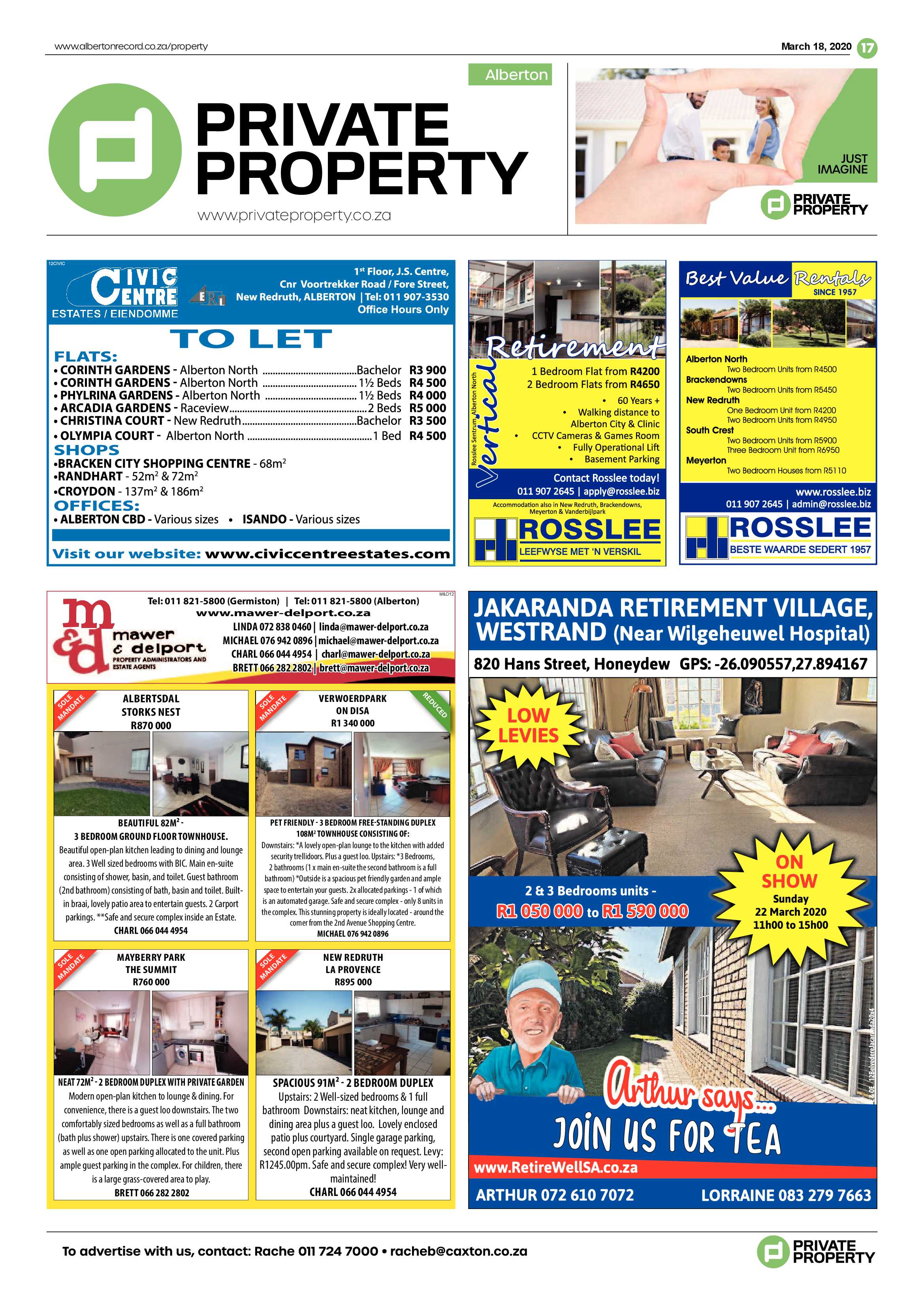 Alberton Record 18 March 2020 page 17