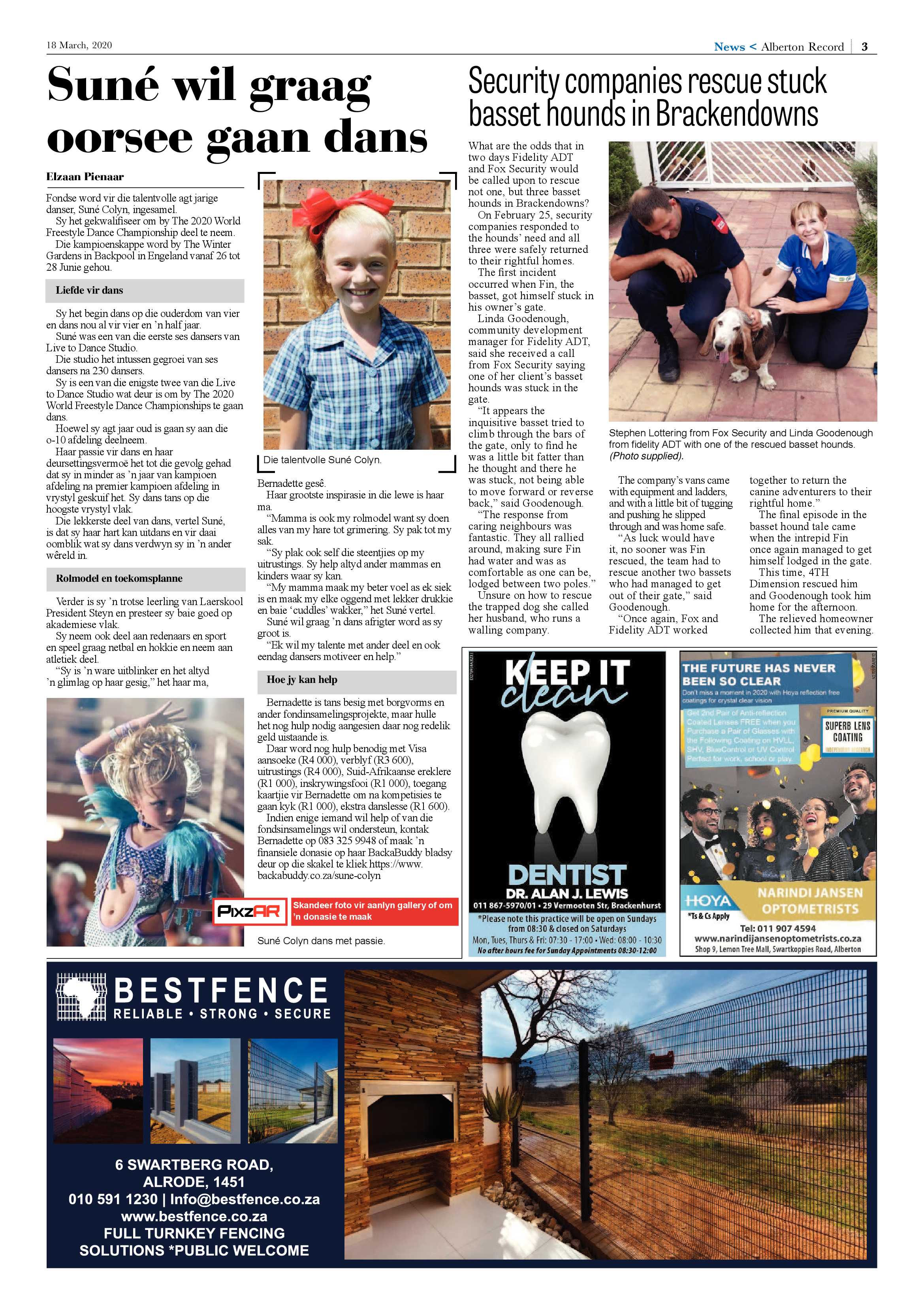 Alberton Record 18 March 2020 page 3