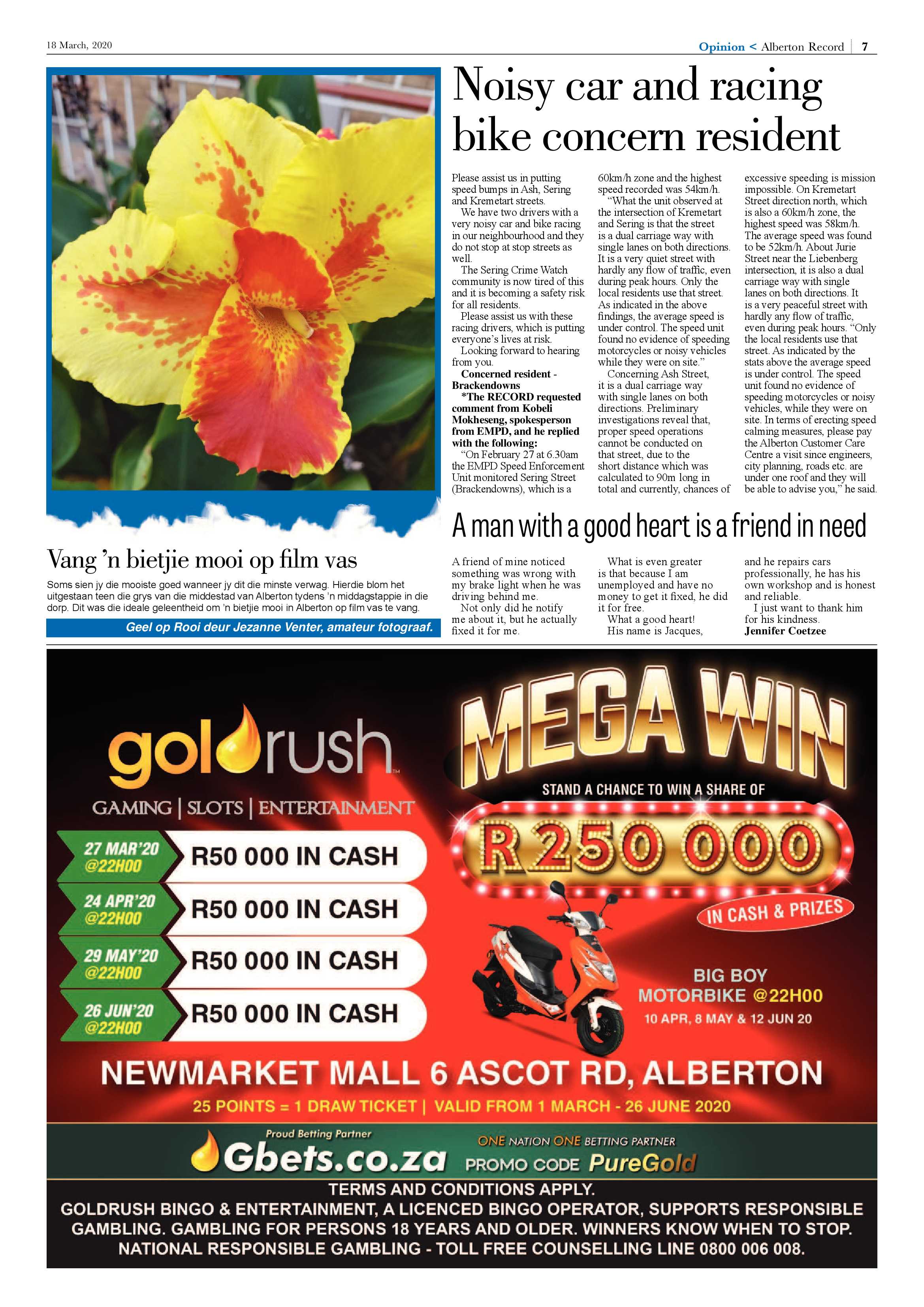 Alberton Record 18 March 2020 page 7