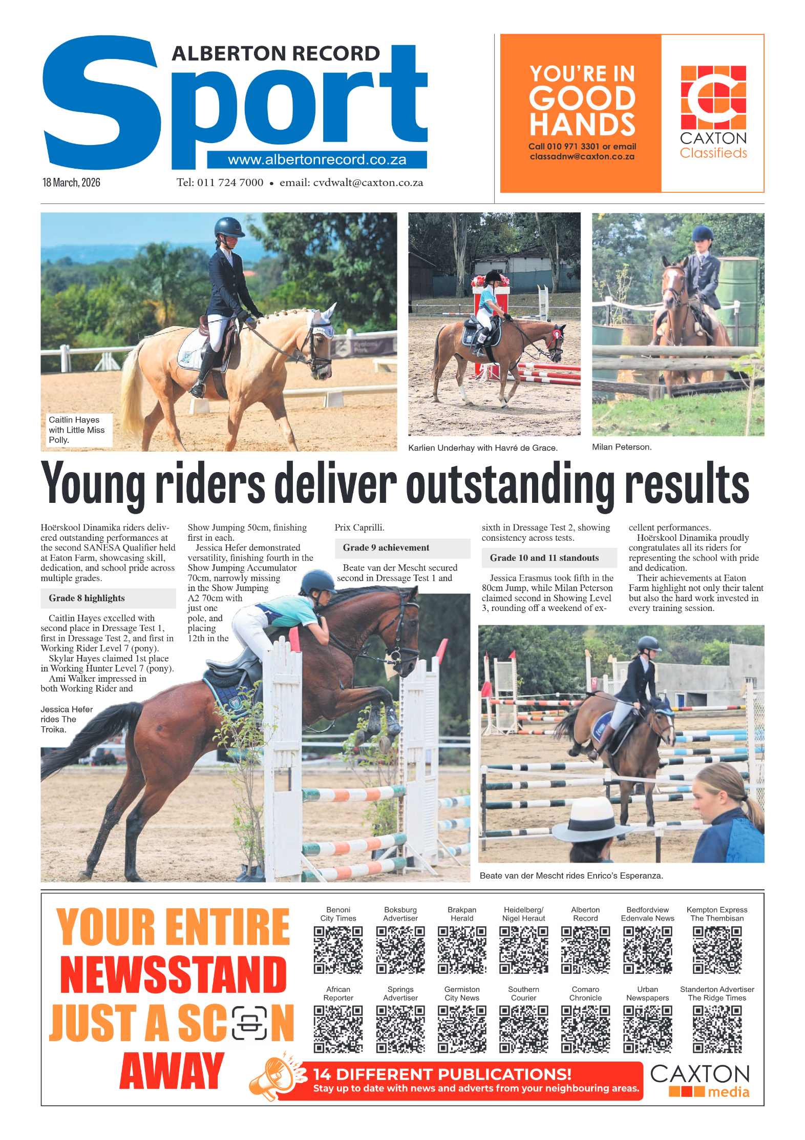 Alberton Record 18 March 2026 page 12