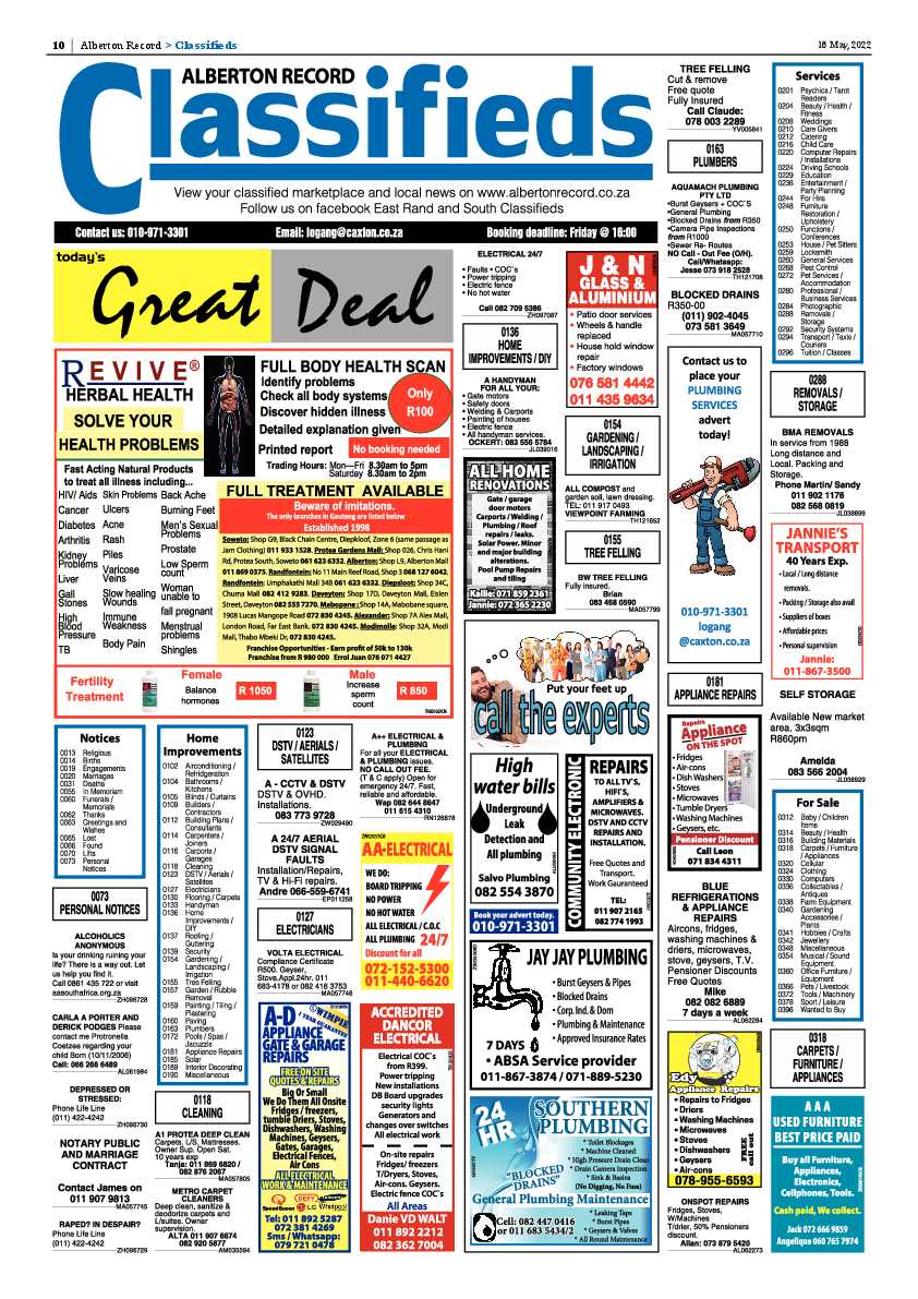 Alberton Record 18 May 2022 page 12