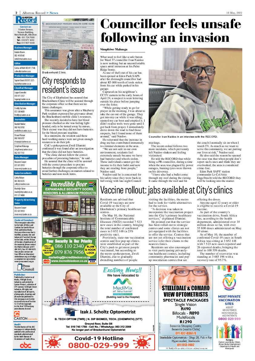 Alberton Record 18 May 2022 page 4