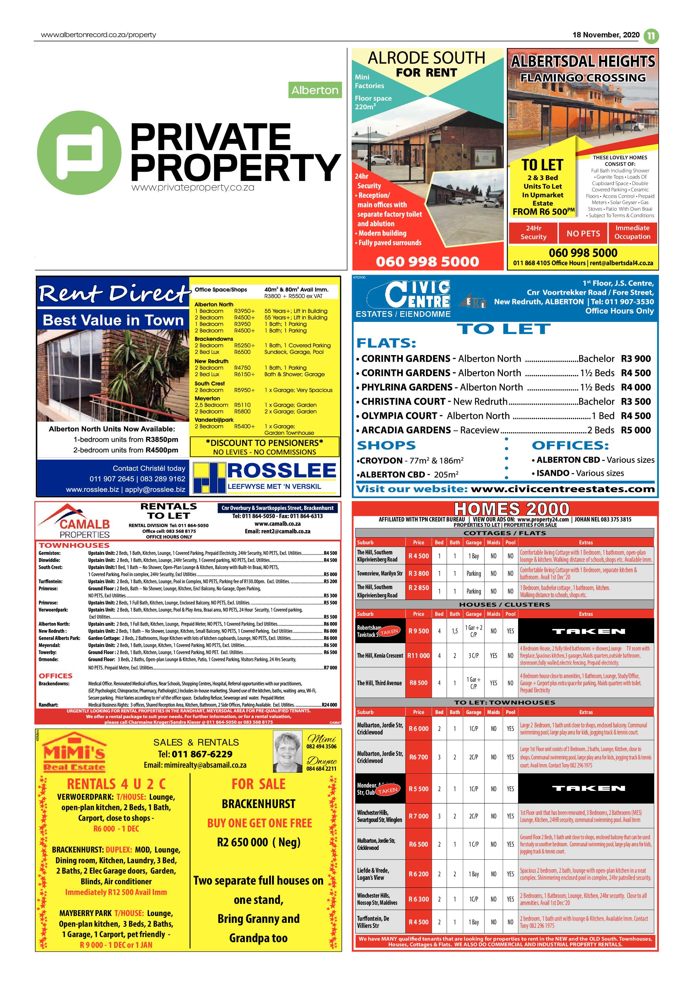 Alberton Record 18 November Alberton 2020 page 11