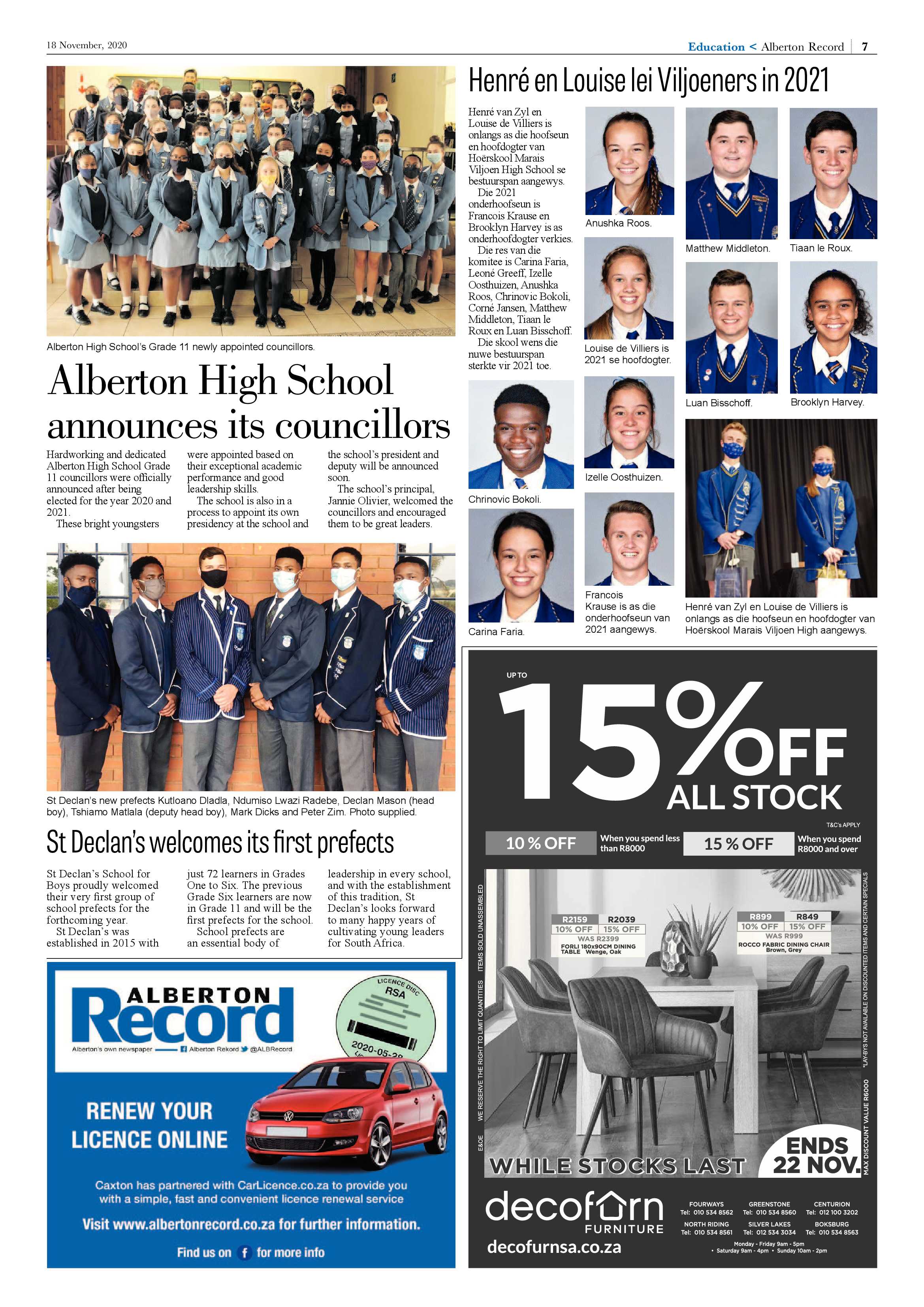 Alberton Record 18 November Alberton 2020 page 7