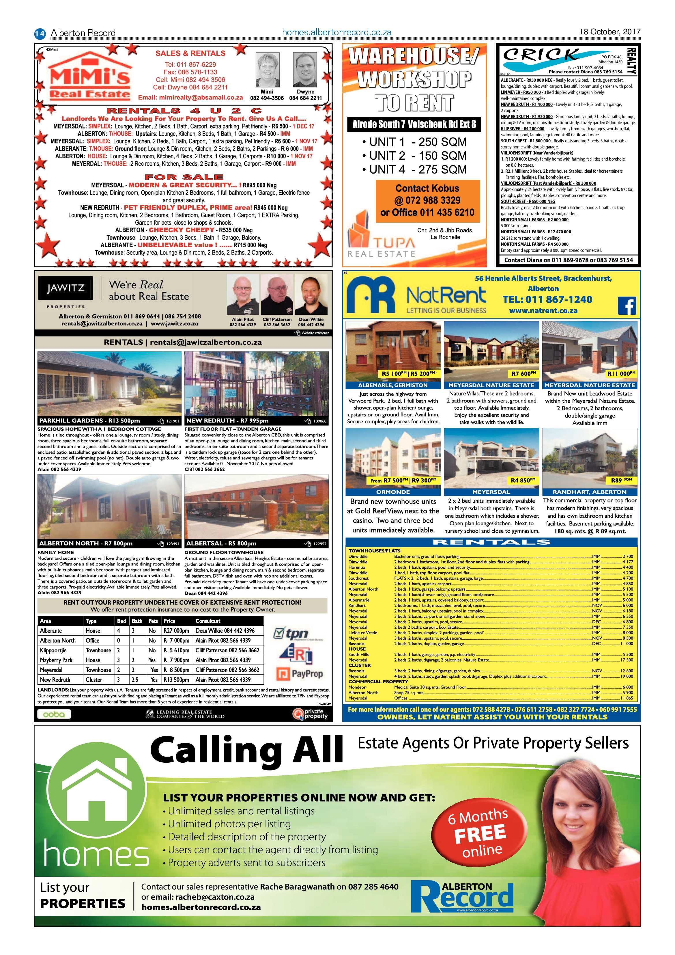 Alberton Record 18 October 2017 page 14