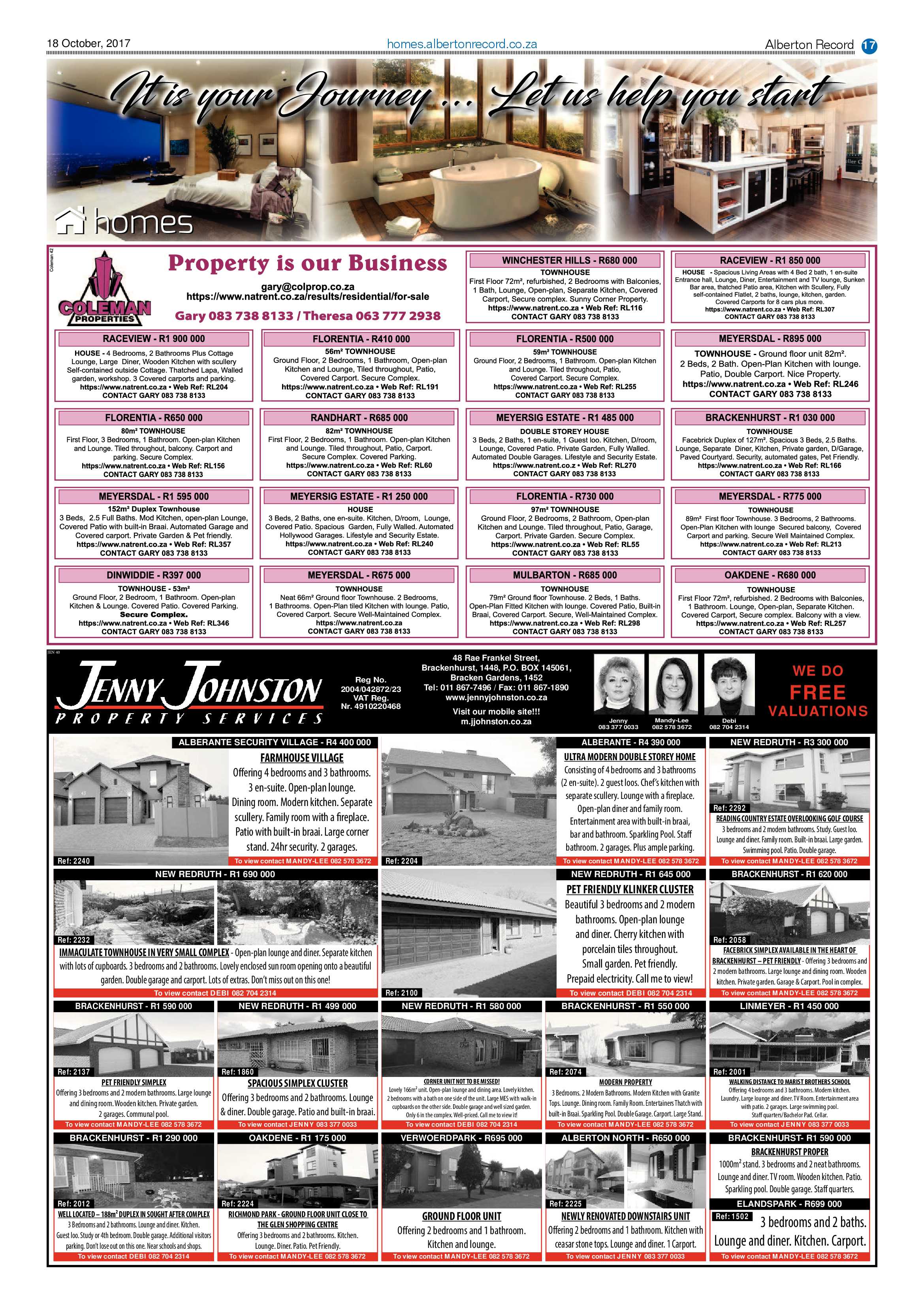 Alberton Record 18 October 2017 page 17