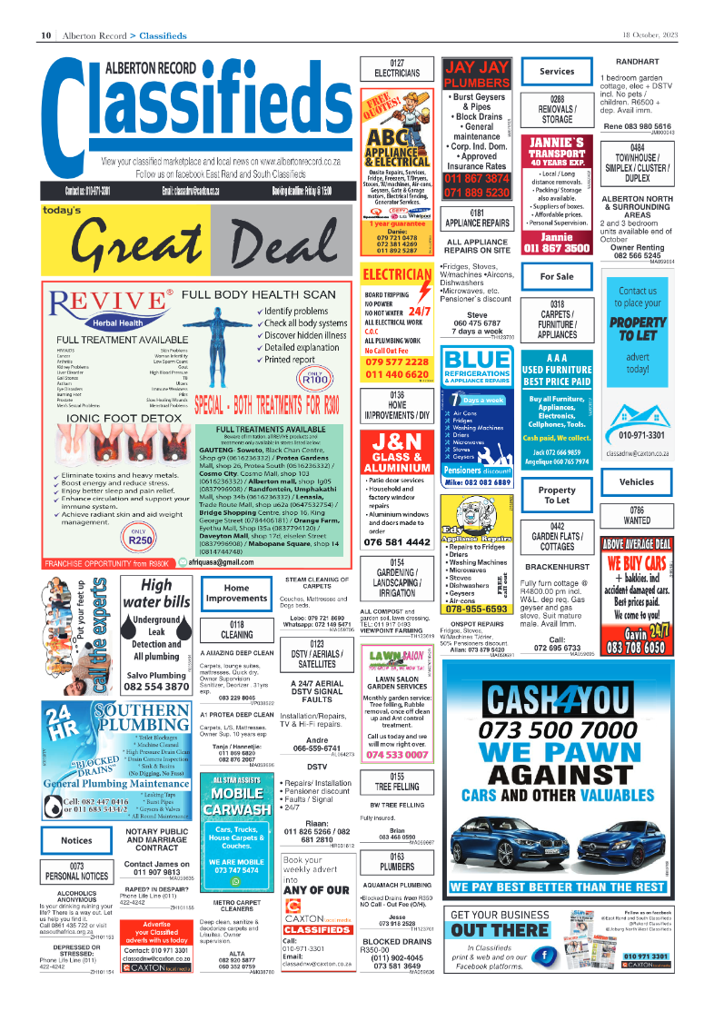 Alberton Record 18 October 2023 page 10
