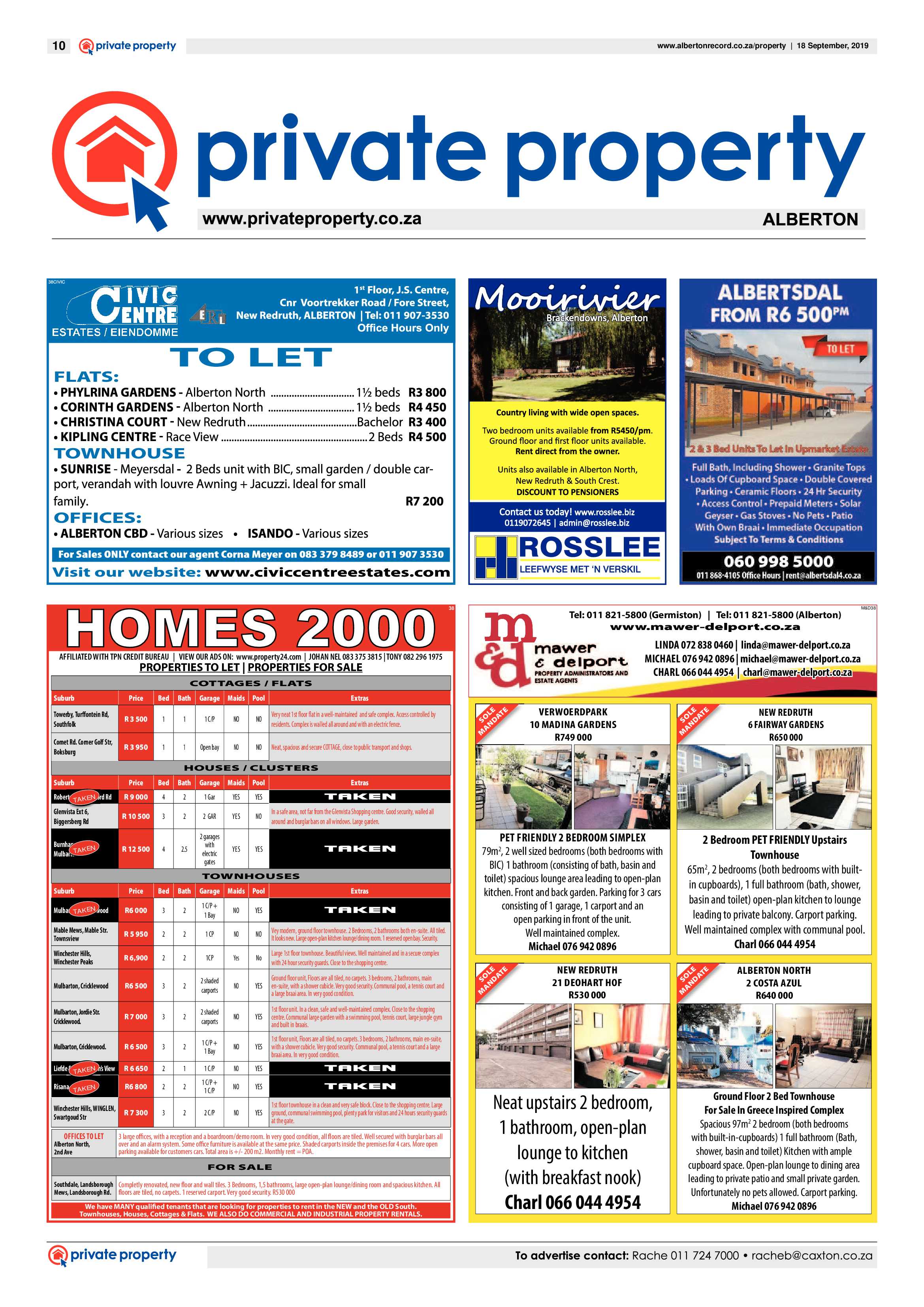 Alberton Record 18 September 2019 page 10