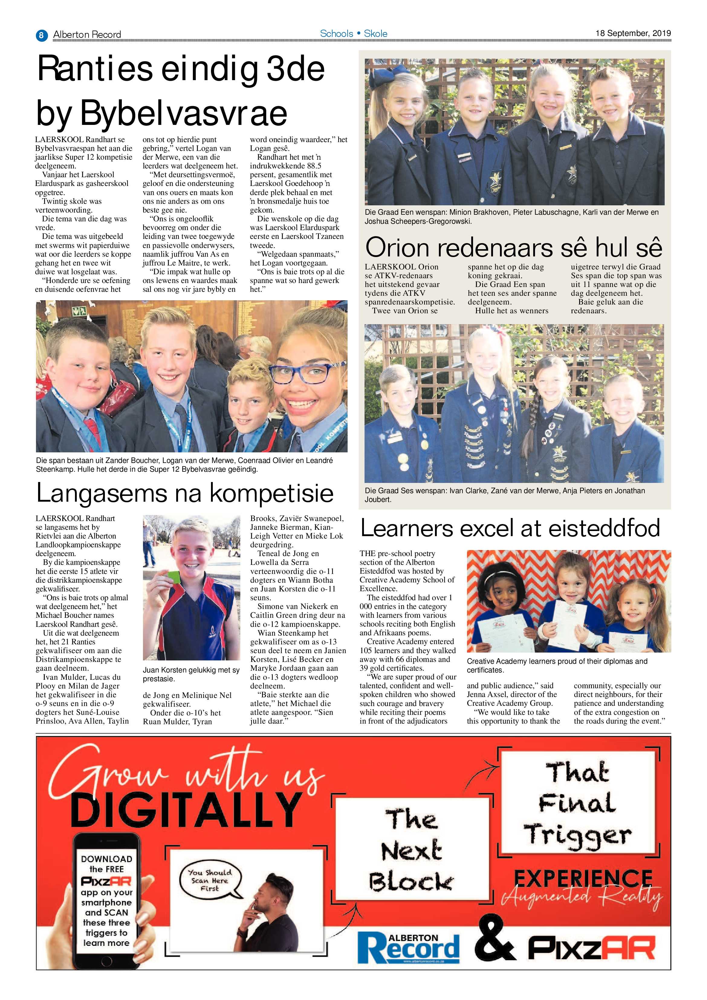 Alberton Record 18 September 2019 page 8