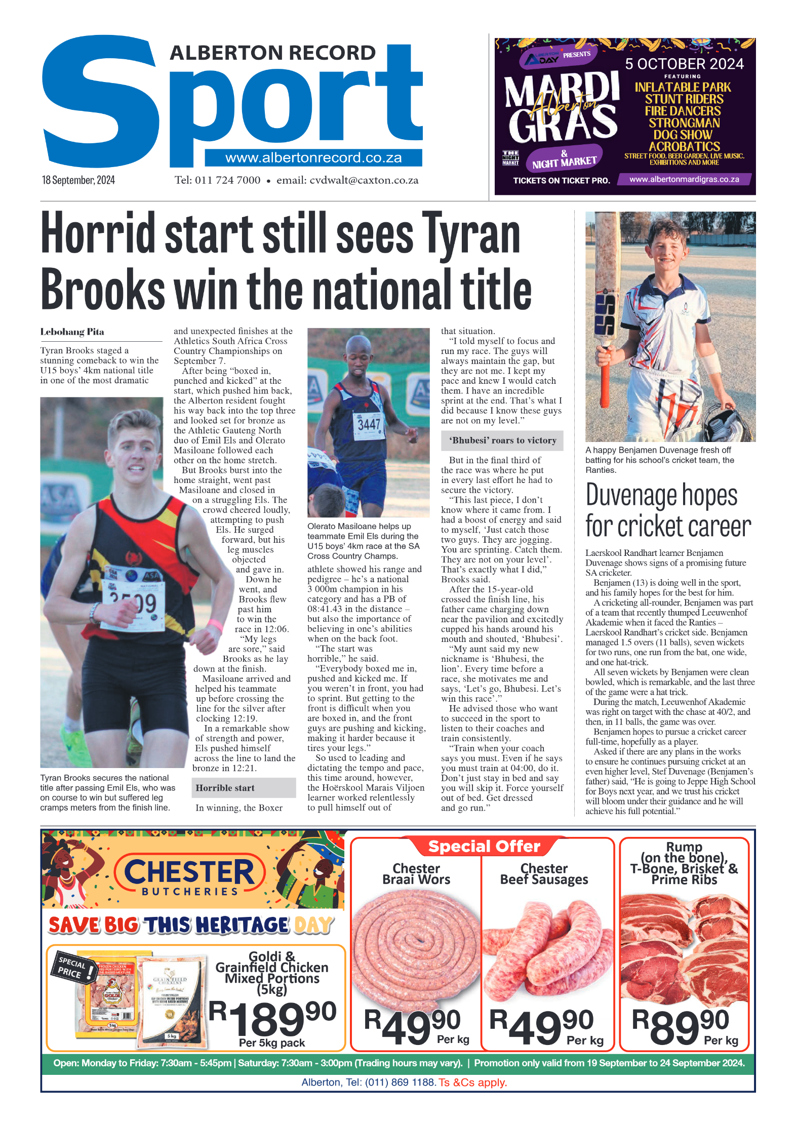 Alberton Record 18 September 2024 page 12