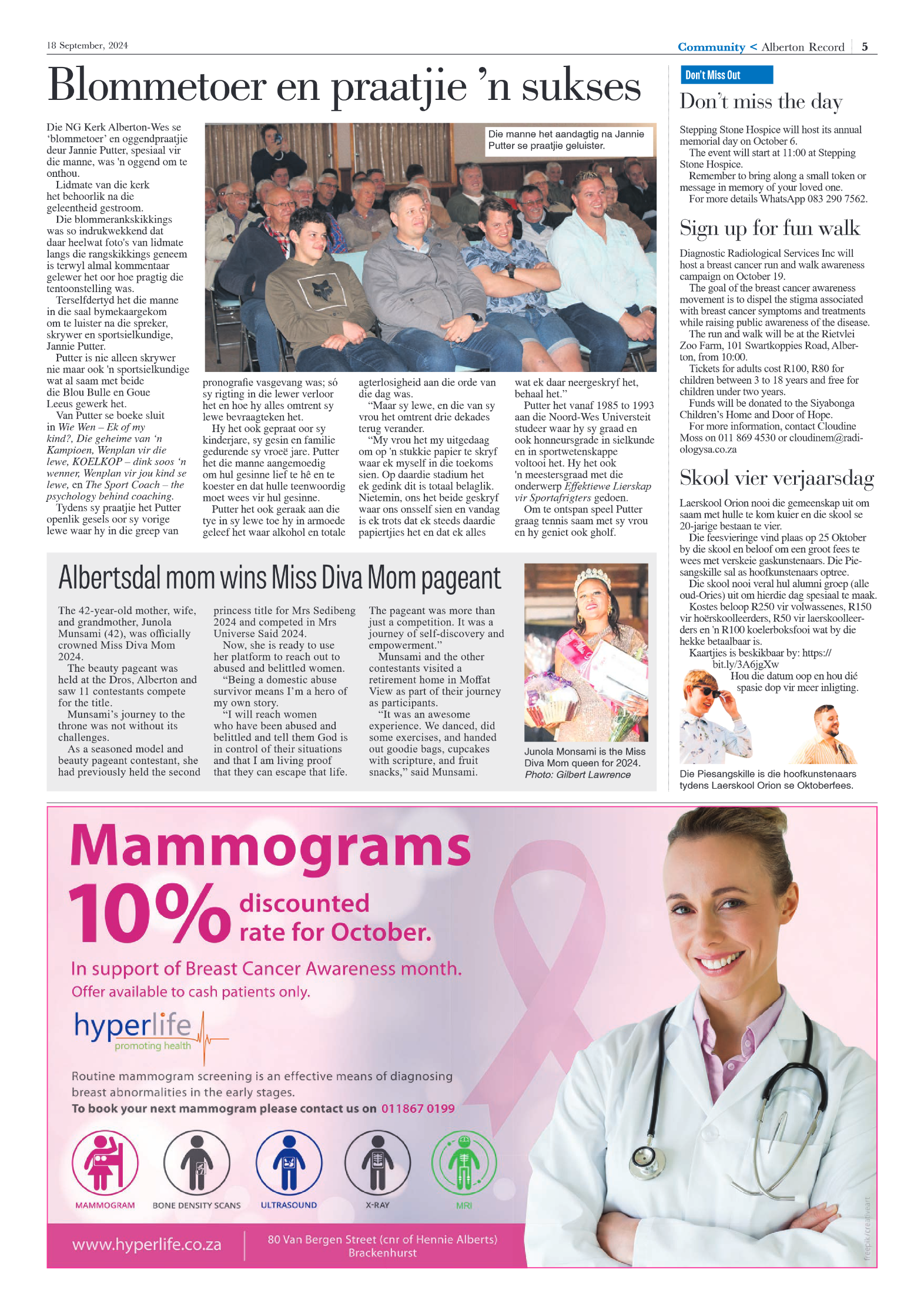 Alberton Record 18 September 2024 page 5