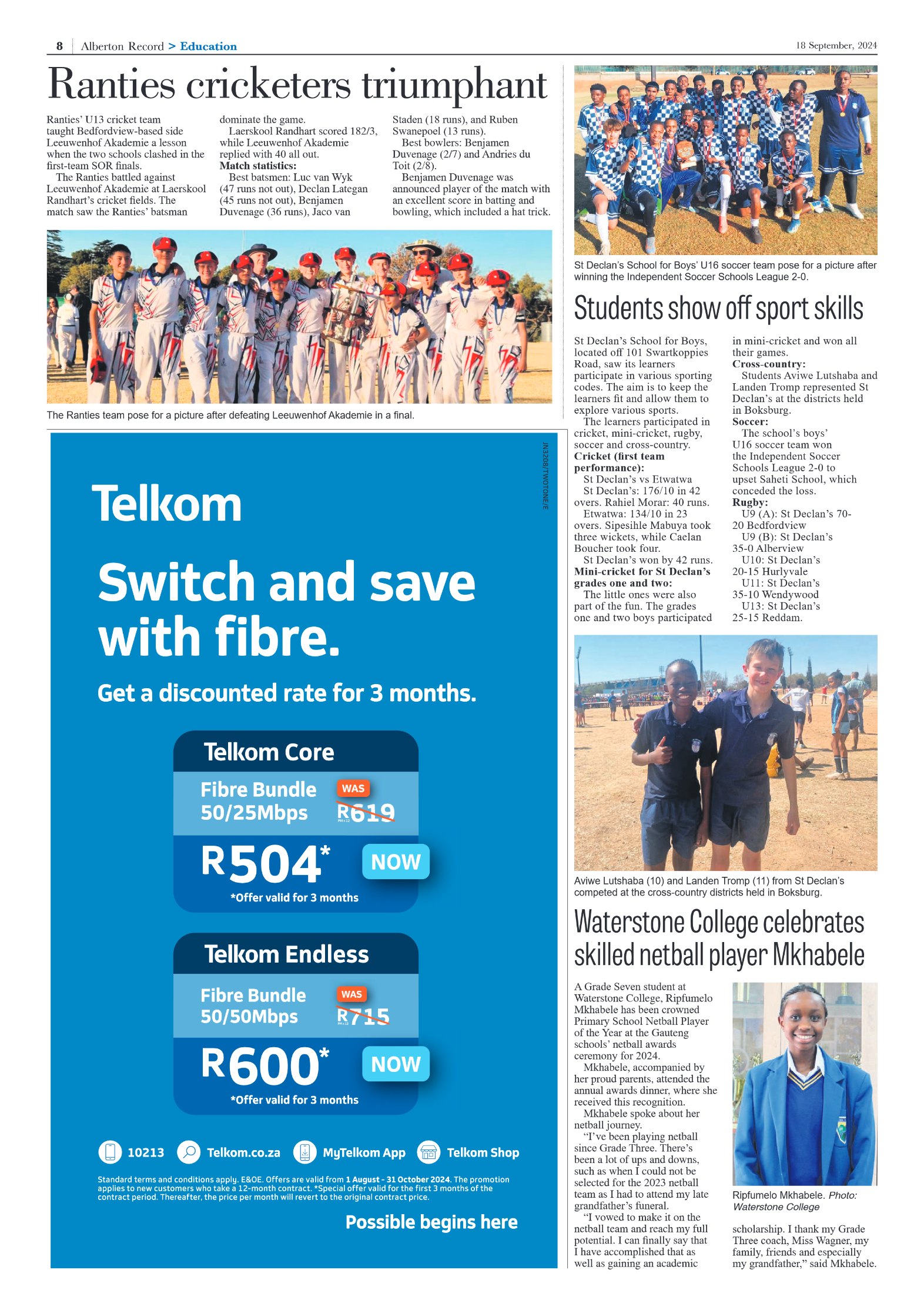 Alberton Record 18 September 2024 page 8