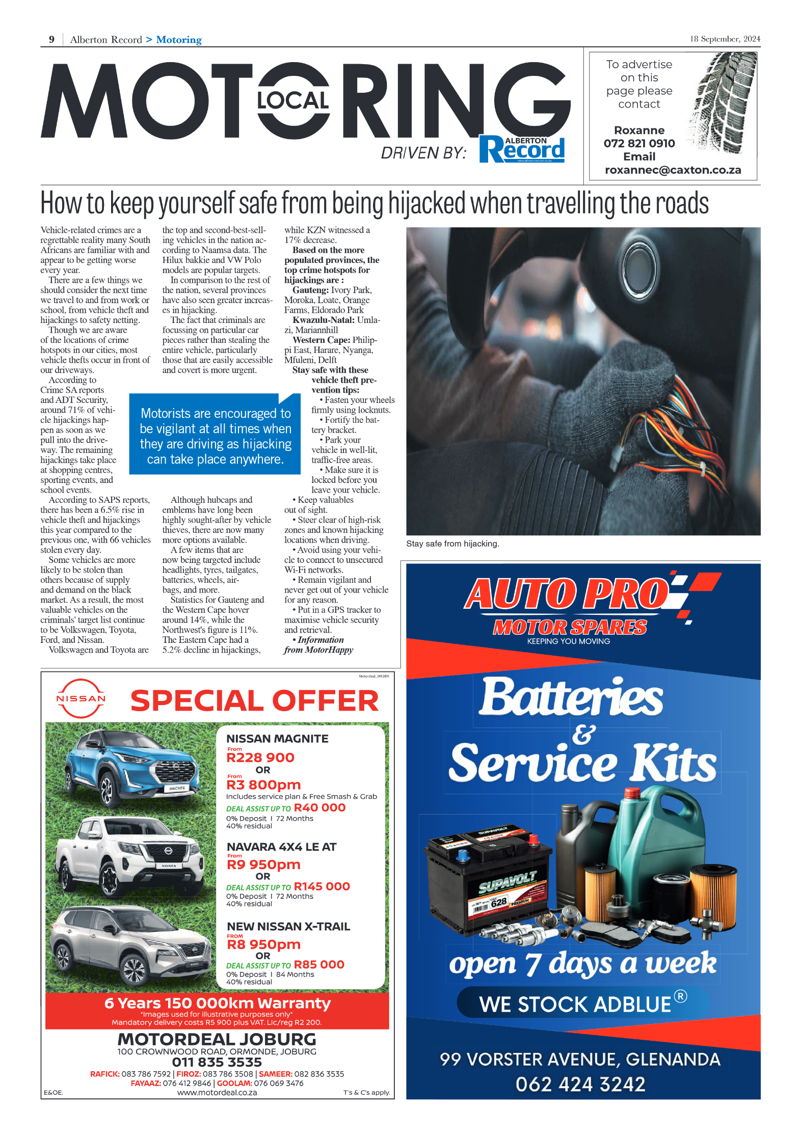 Alberton Record 18 September 2024 page 9