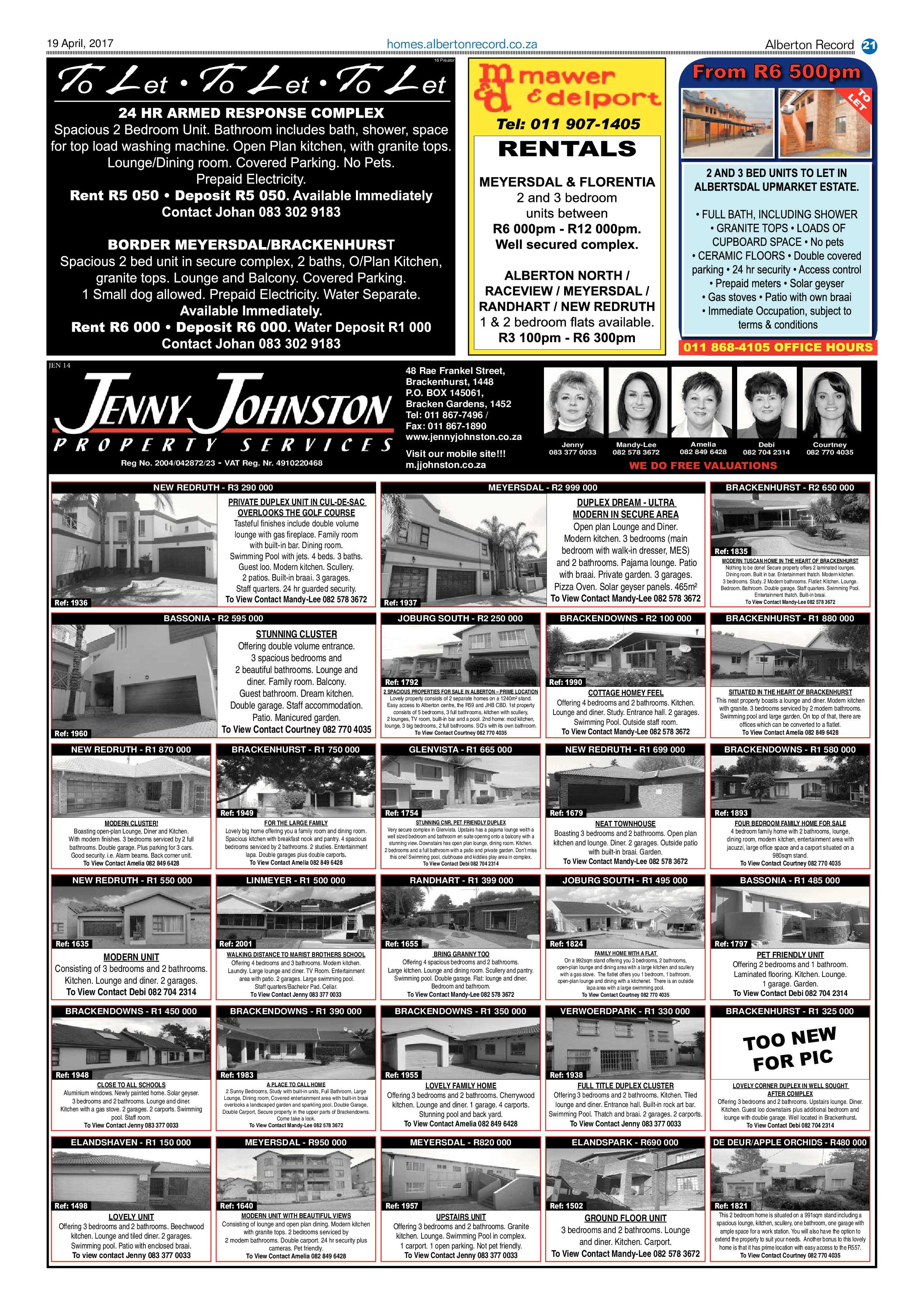 Alberton Record 19 April 2017 page 21