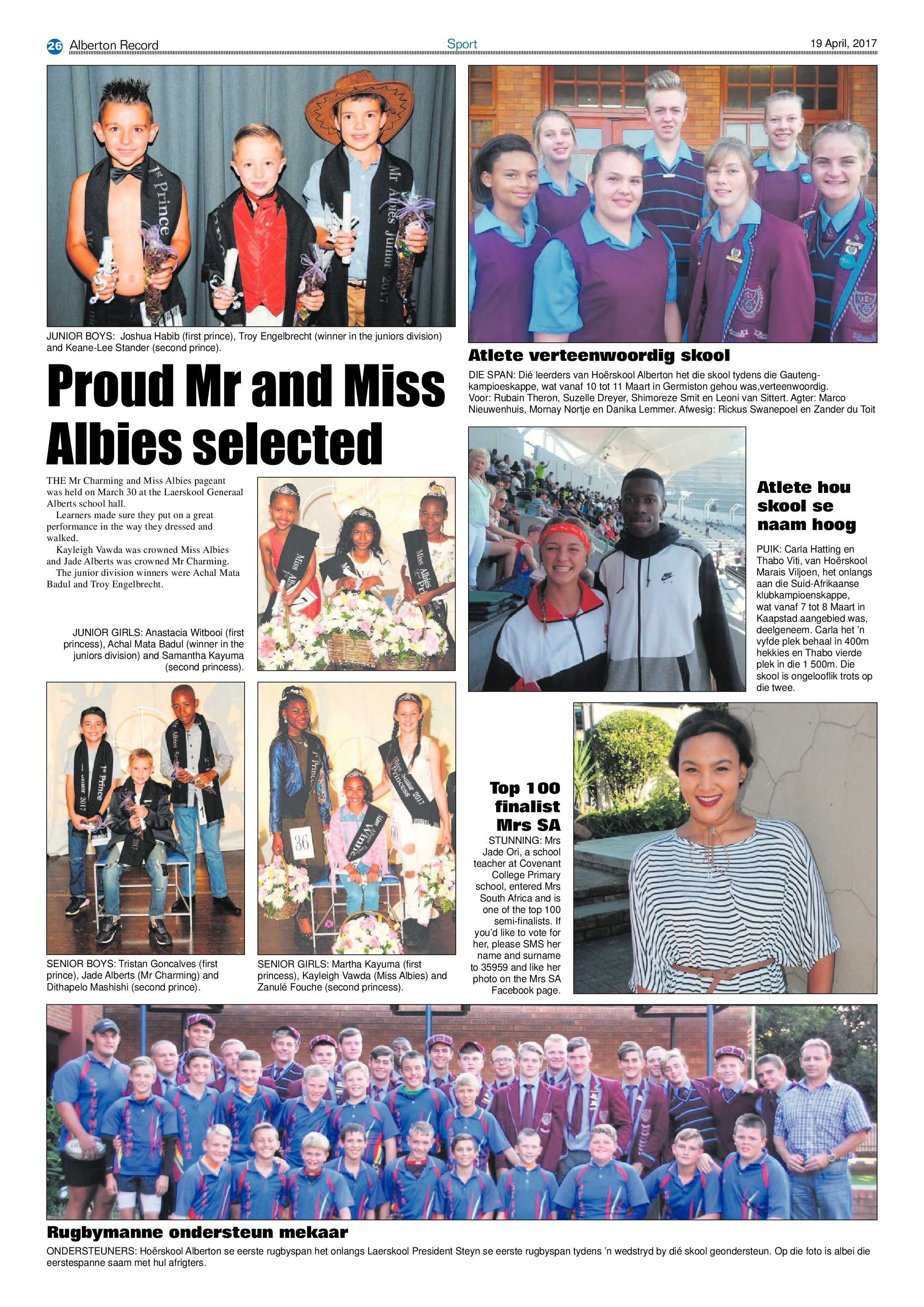 Alberton Record 19 April 2017 page 26