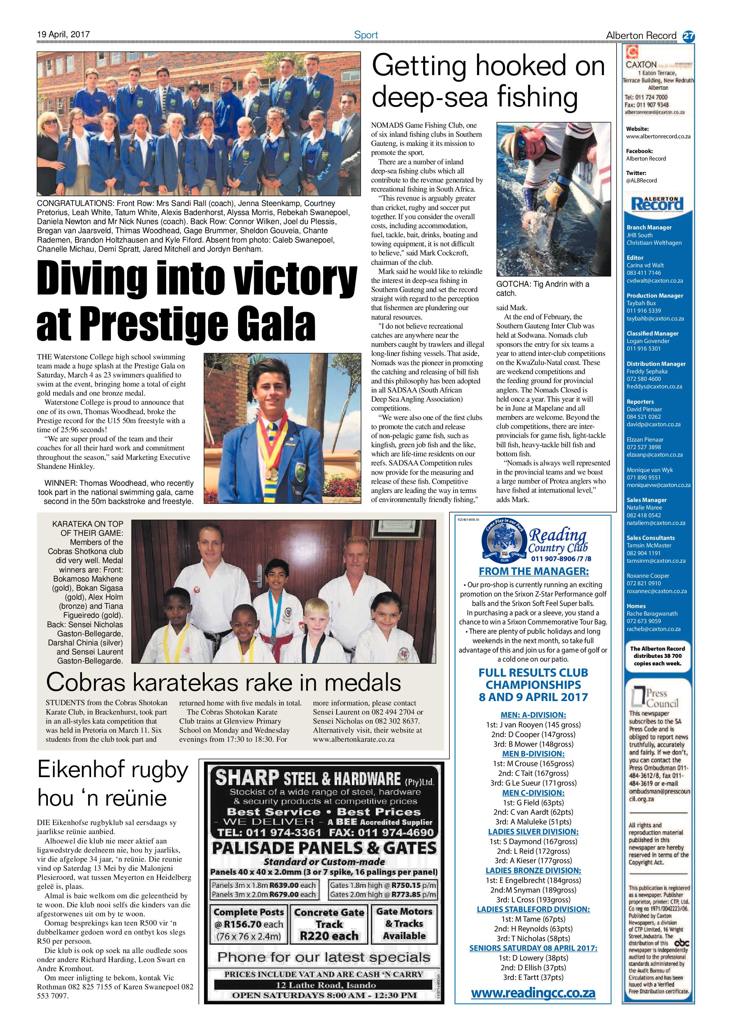 Alberton Record 19 April 2017 page 27