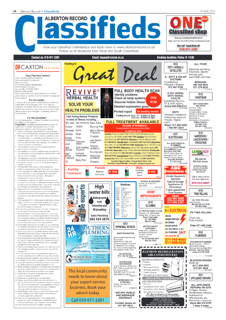 Alberton Record 19 April 2023 page 10