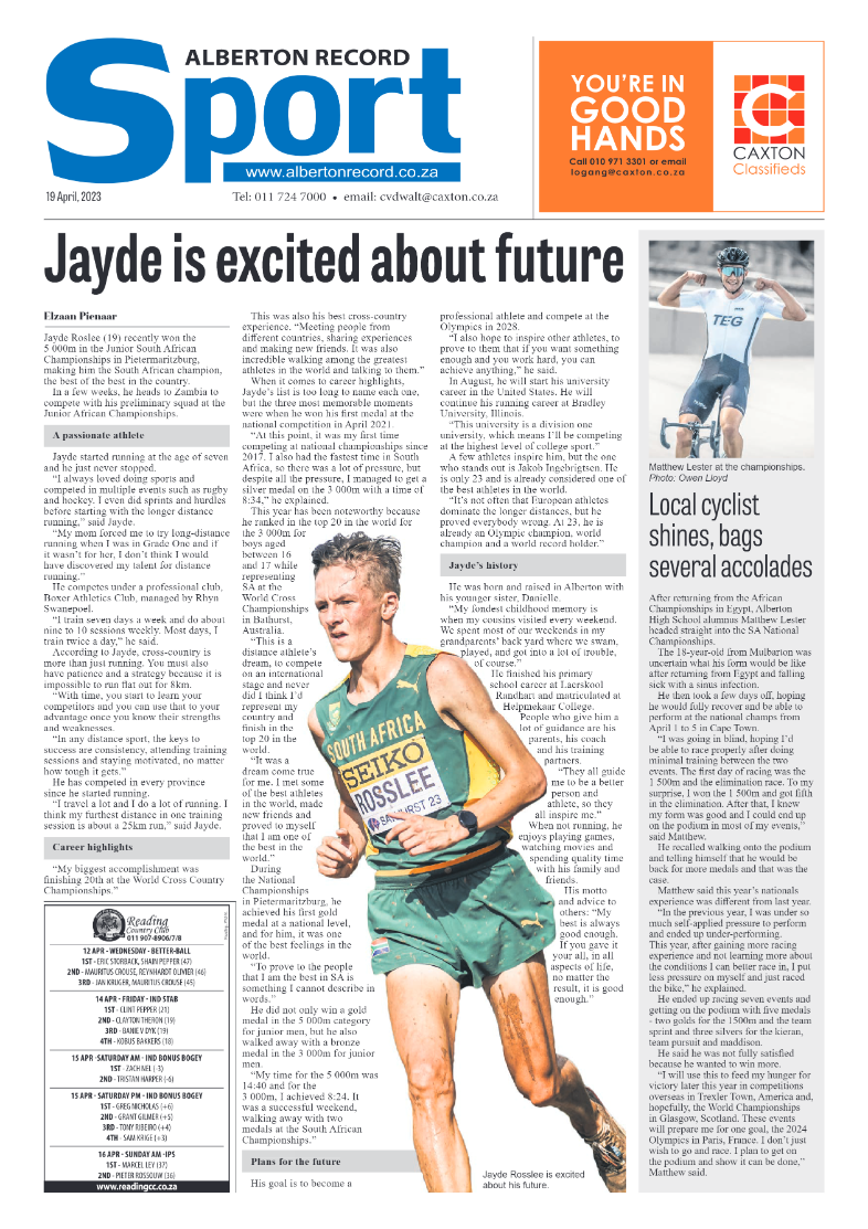 Alberton Record 19 April 2023 page 12