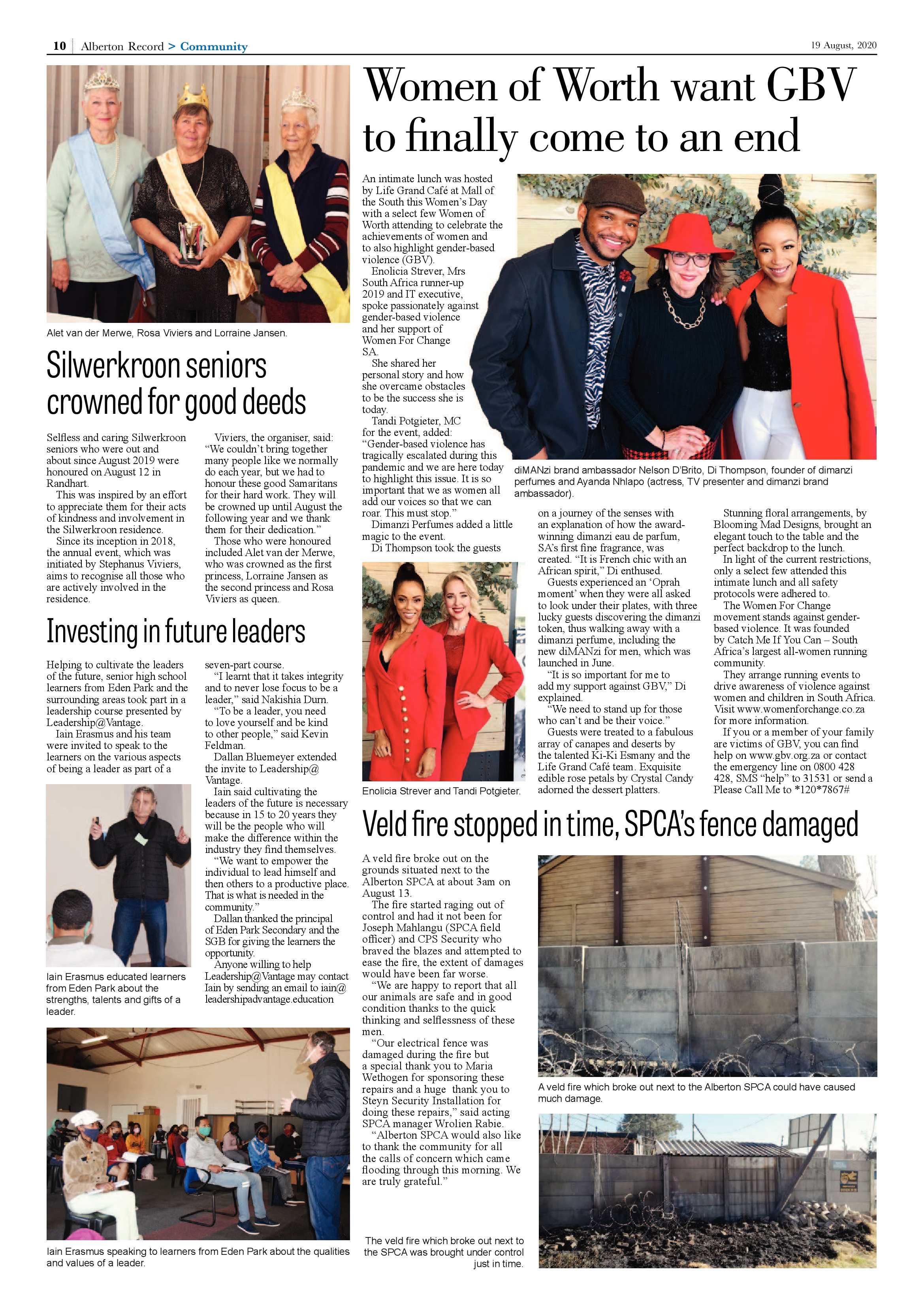 Alberton Record 19 August 2020 page 10