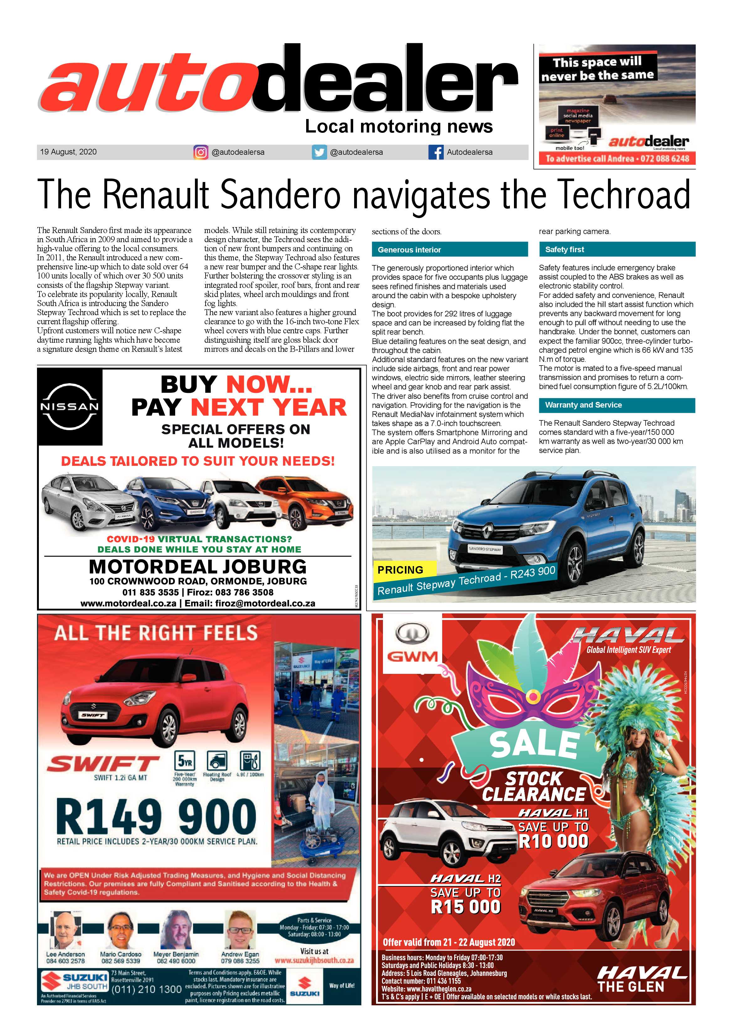 Alberton Record 19 August 2020 page 16