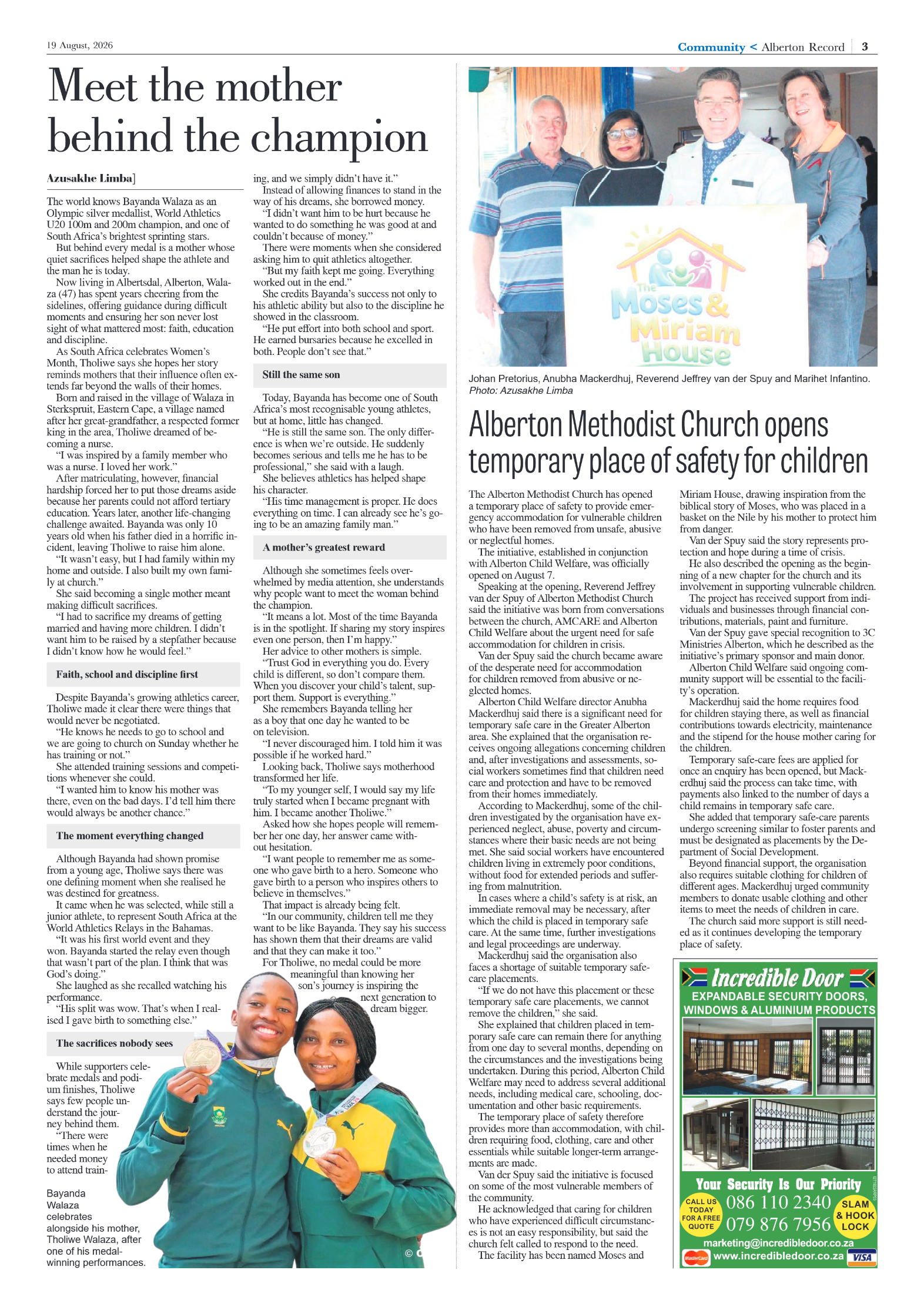 Alberton Record 19 August 2026 page 3
