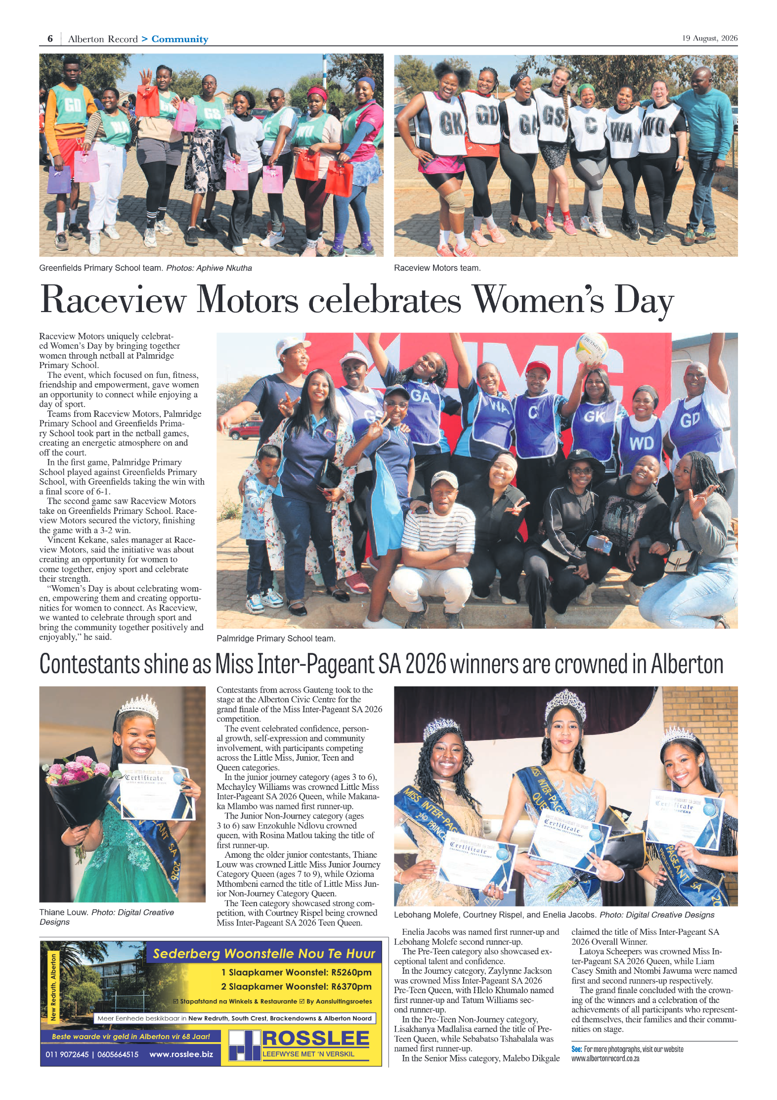 Alberton Record 19 August 2026 page 6