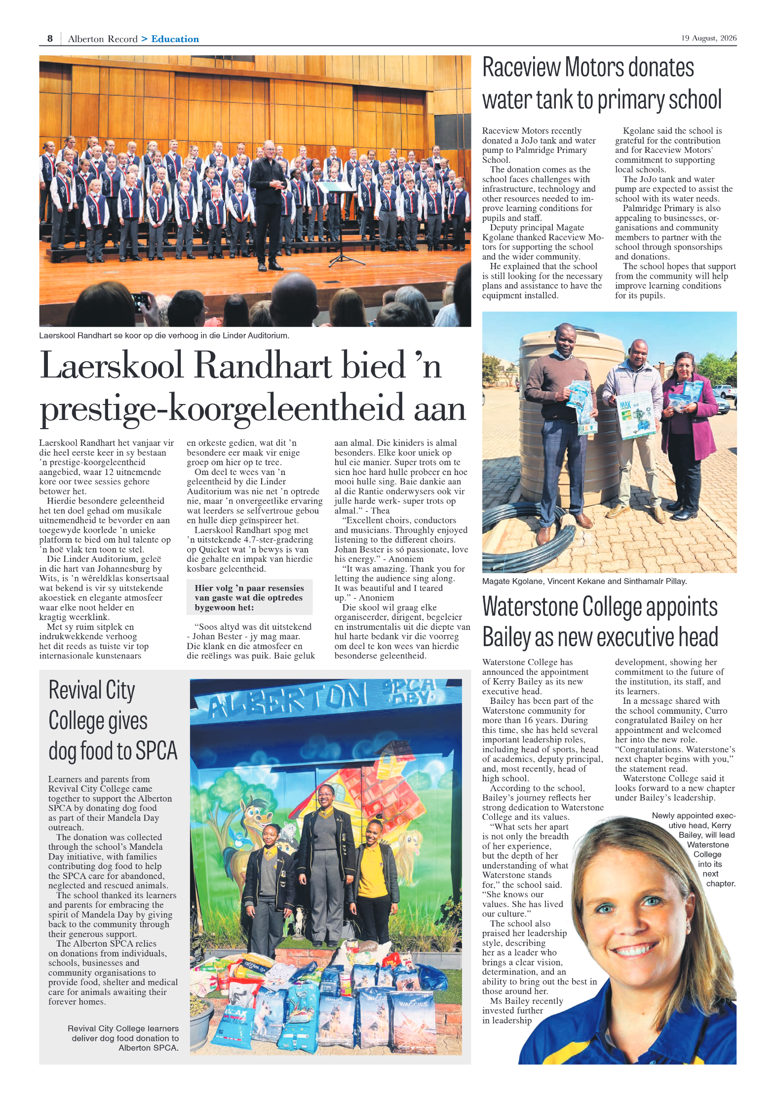 Alberton Record 19 August 2026 page 8