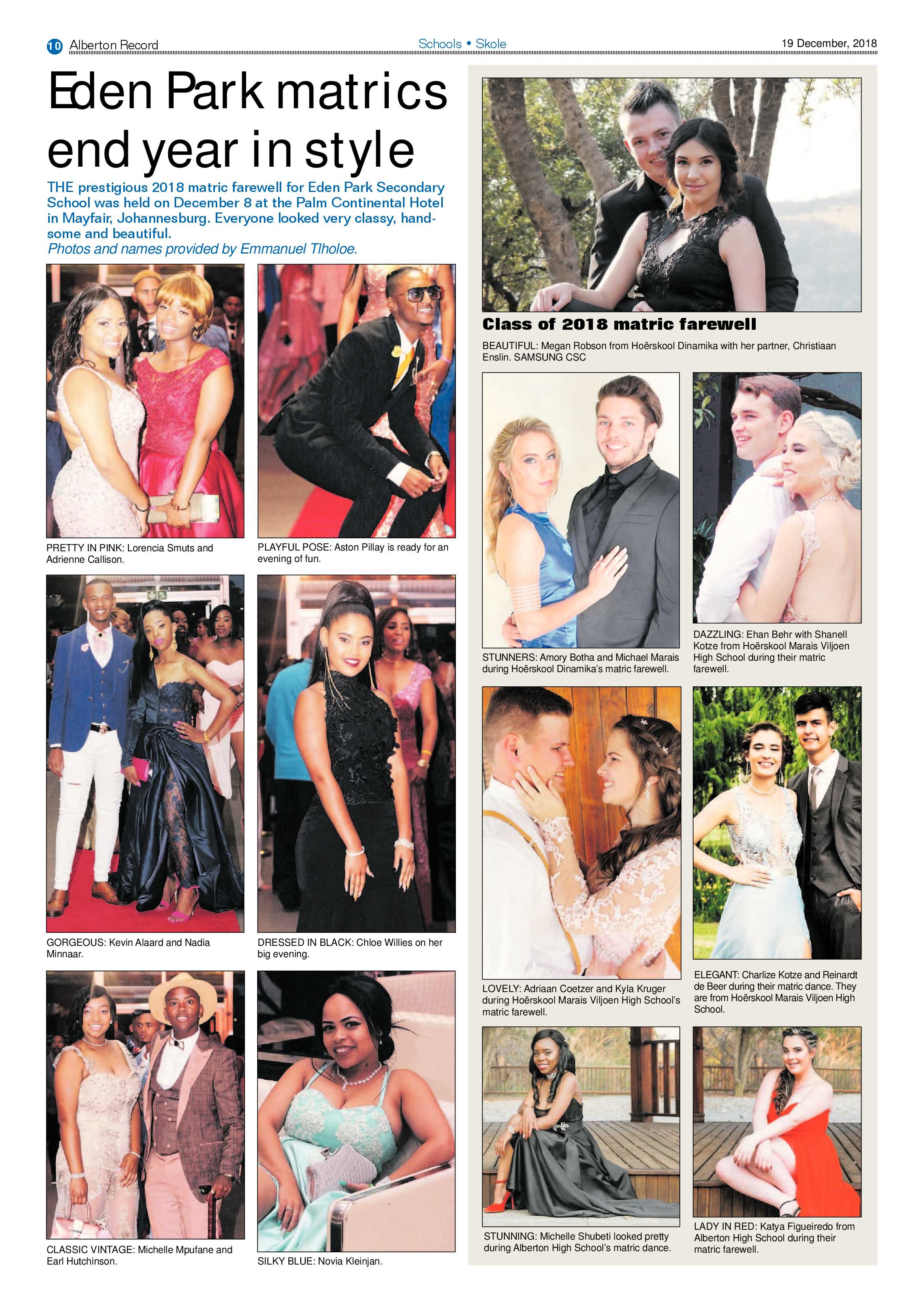 Alberton Record 19 December 2018 page 10
