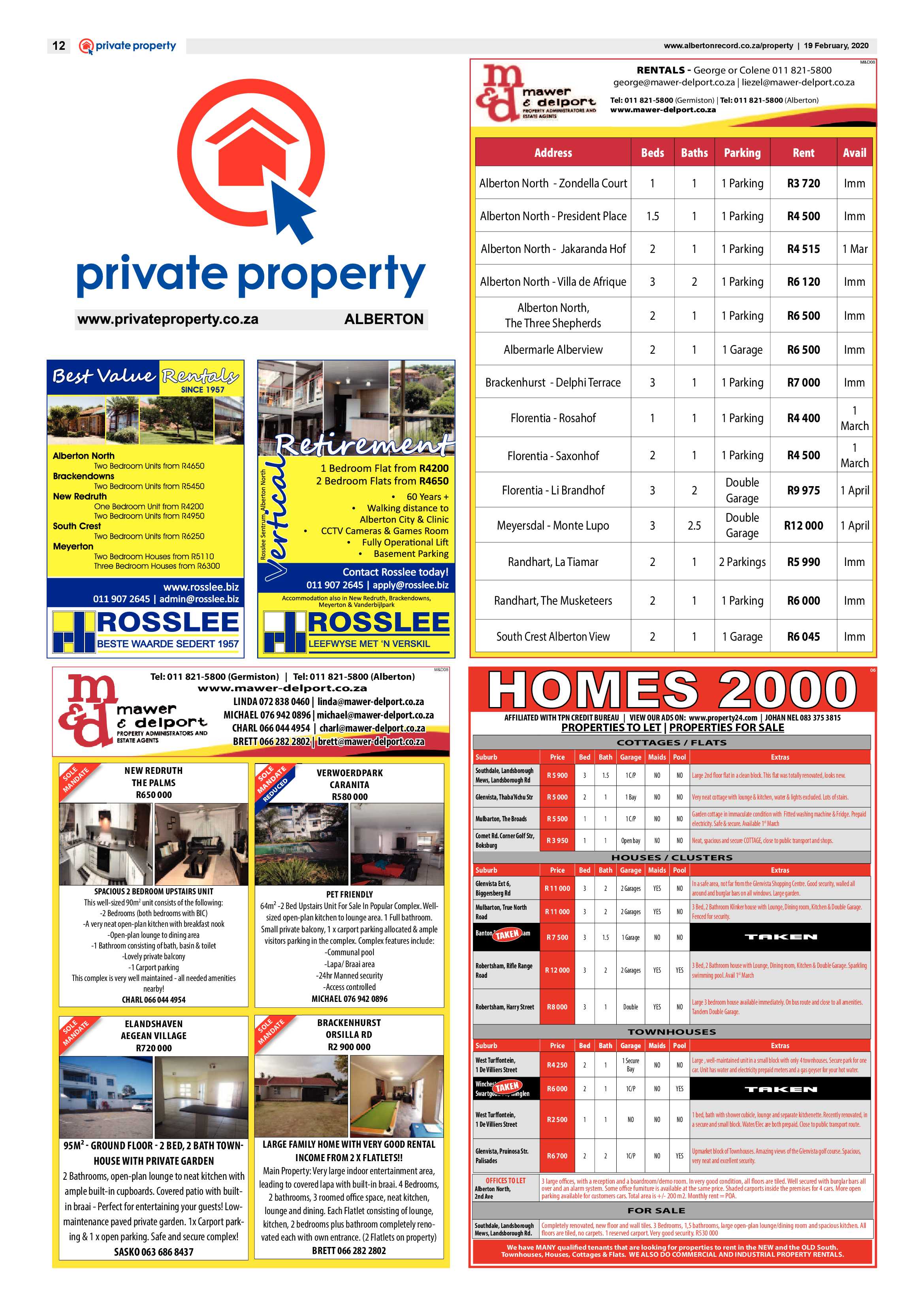 Alberton Record 19 February page 12