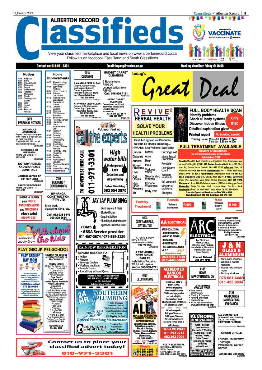 Alberton Record 19 January 2022 page 11