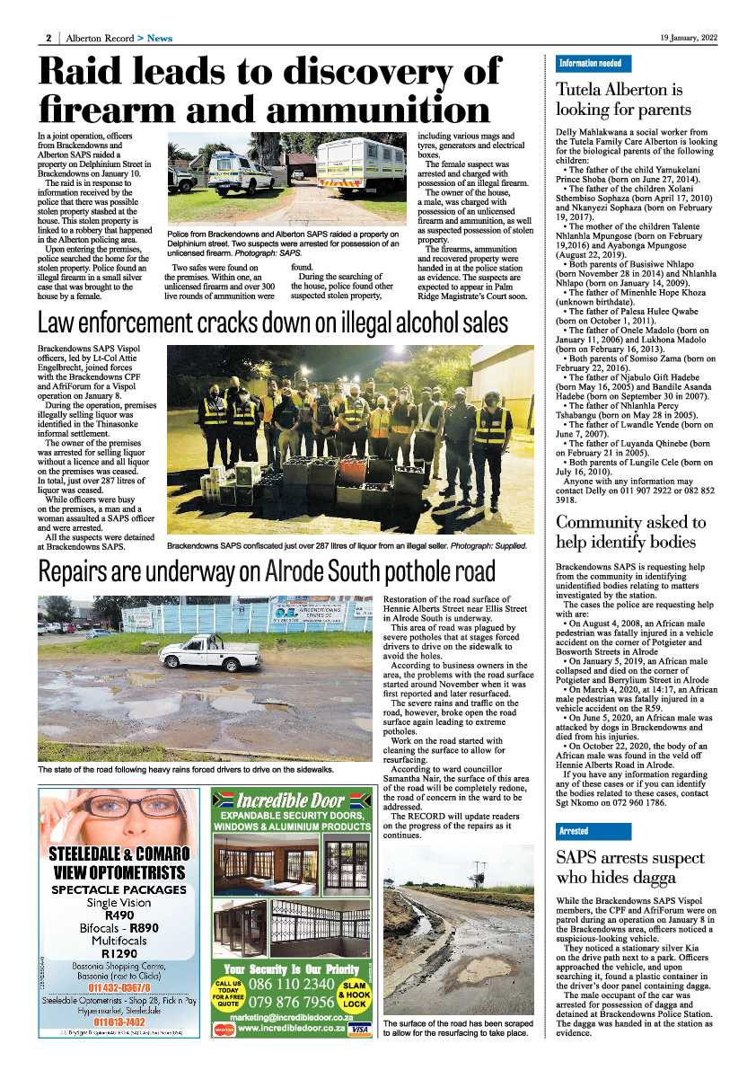 Alberton Record 19 January 2022 page 4