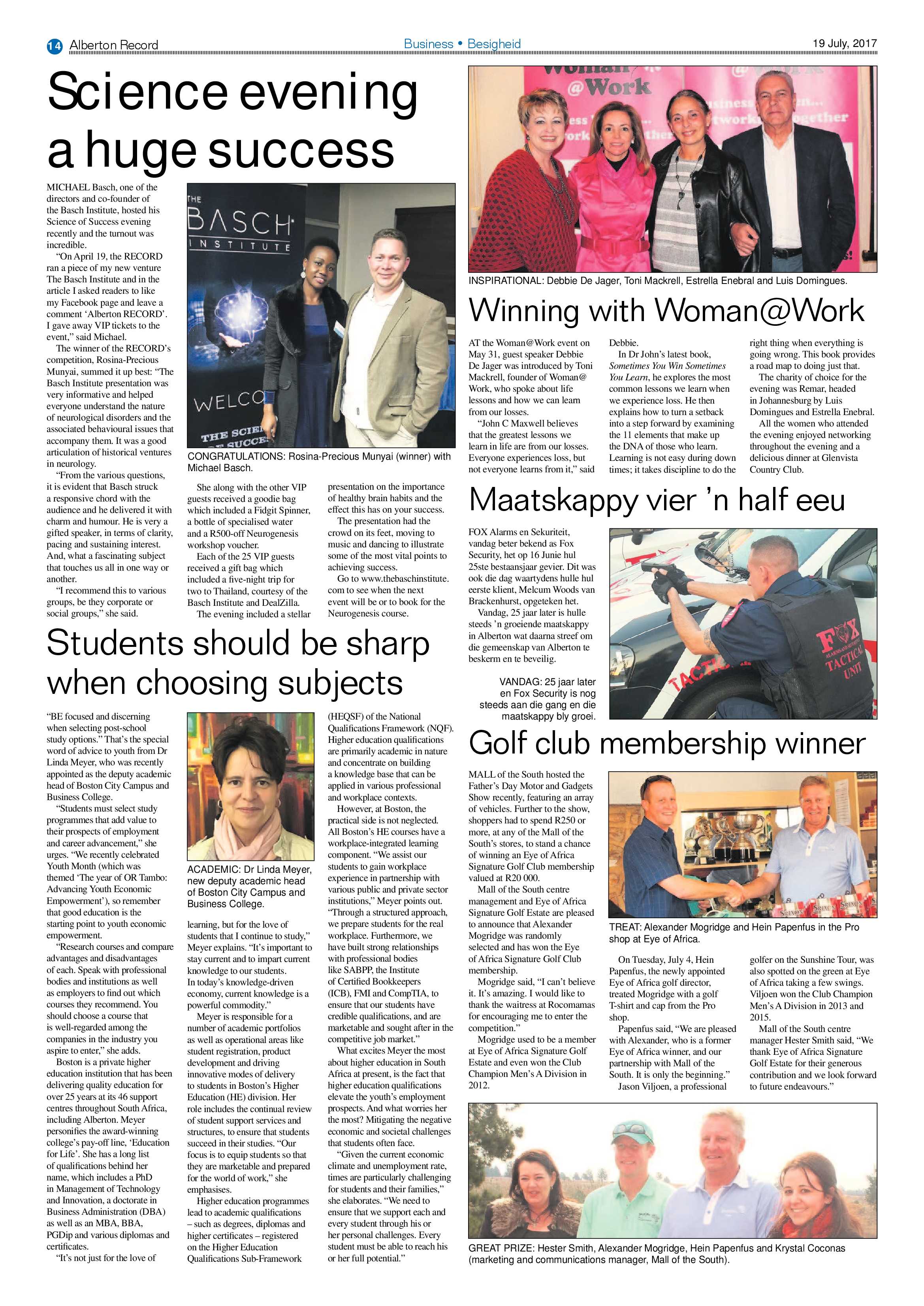 Alberton Record 19 July 2017 page 14