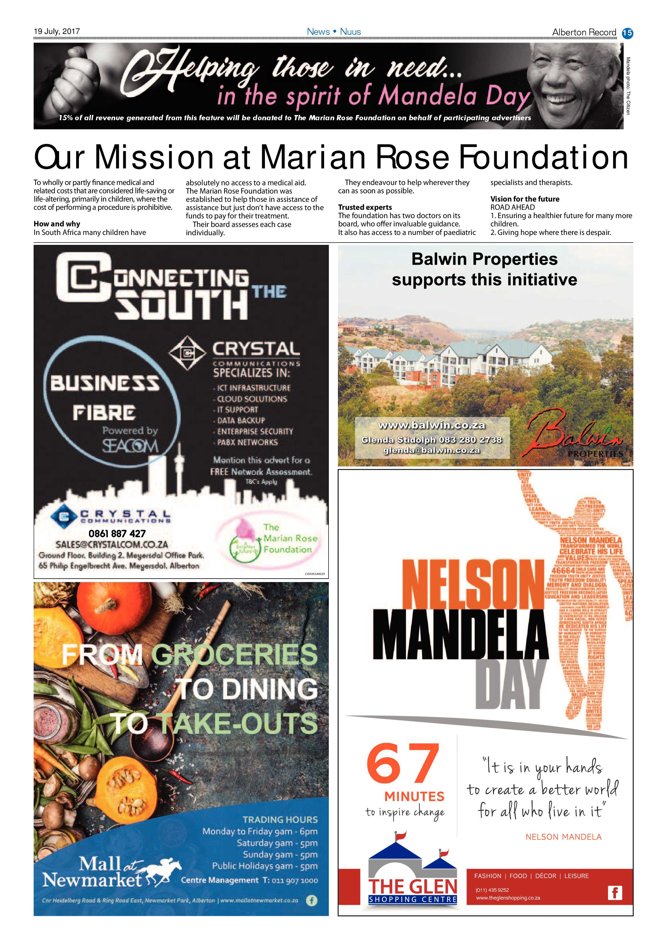 Alberton Record 19 July 2017 page 15