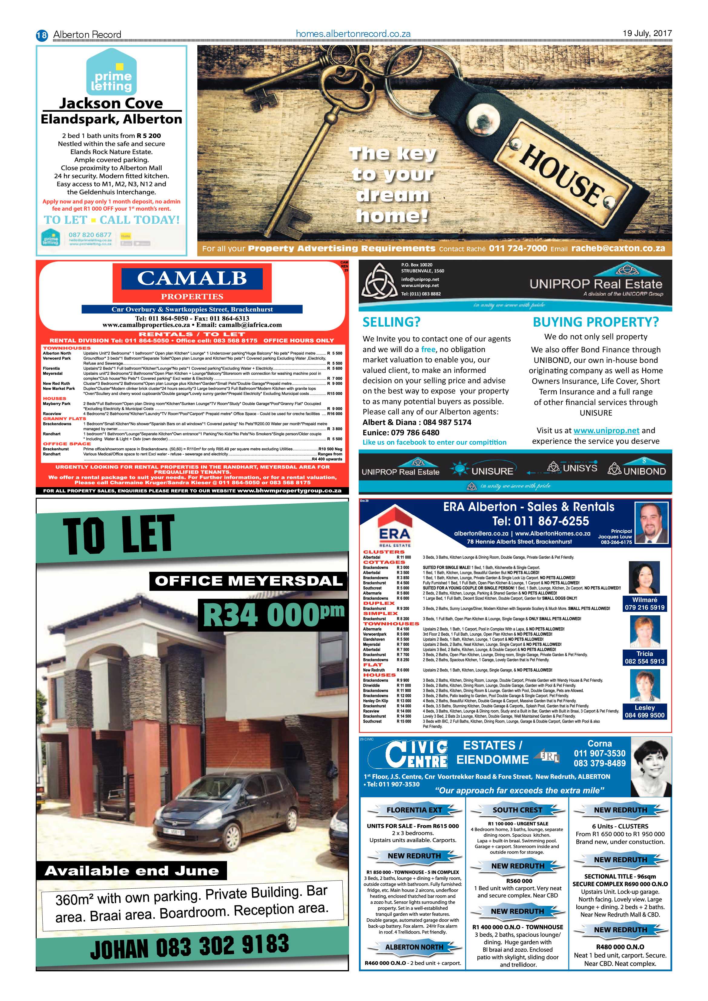 Alberton Record 19 July 2017 page 18