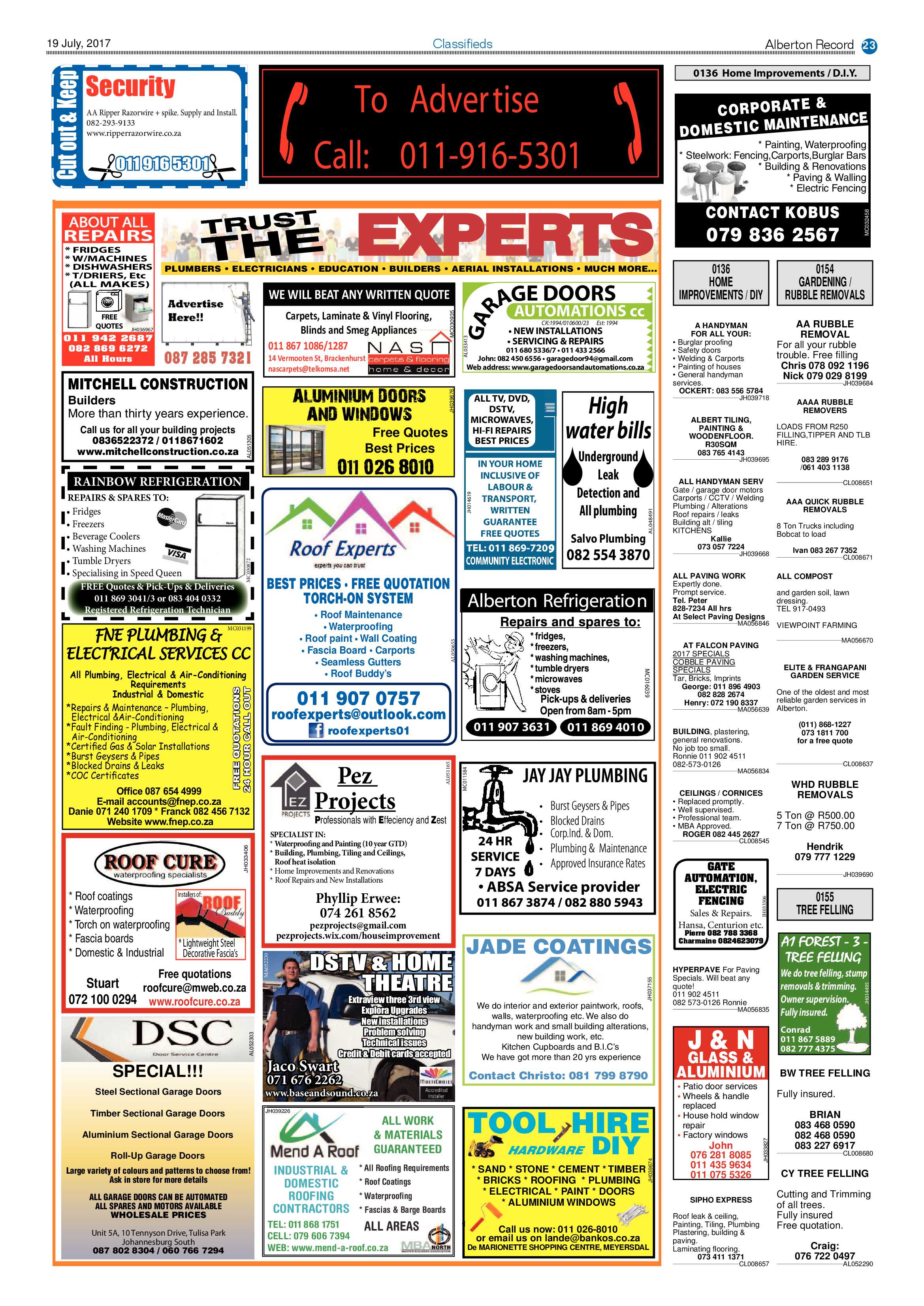 Alberton Record 19 July 2017 page 23