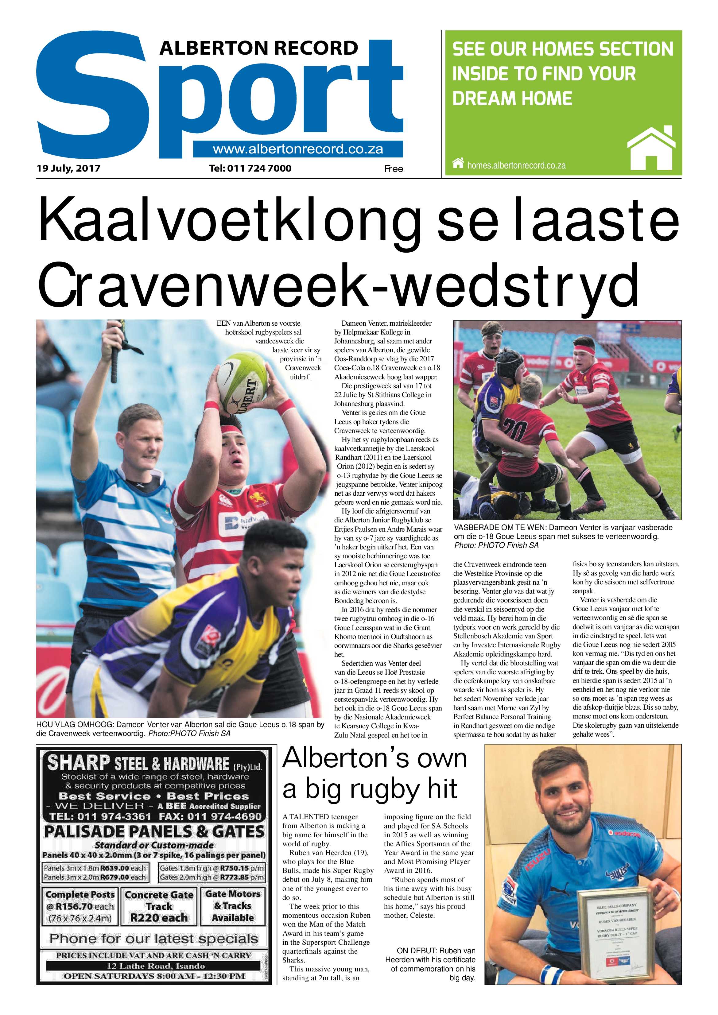 Alberton Record 19 July 2017 page 28
