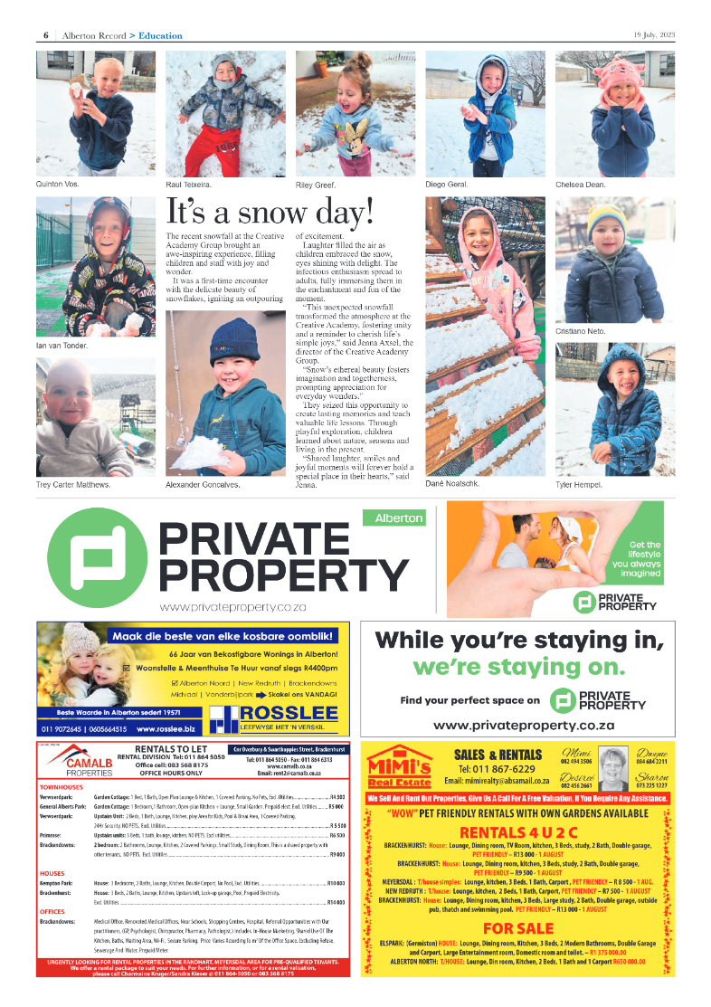 Alberton Record 19 July 2023 page 6