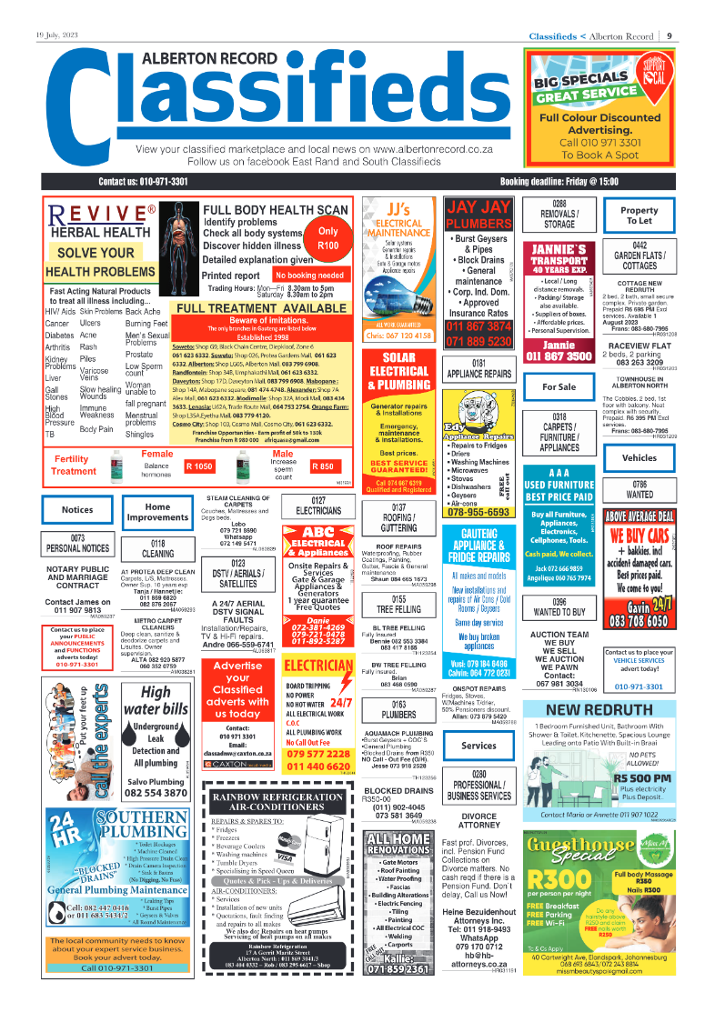 Alberton Record 19 July 2023 page 9