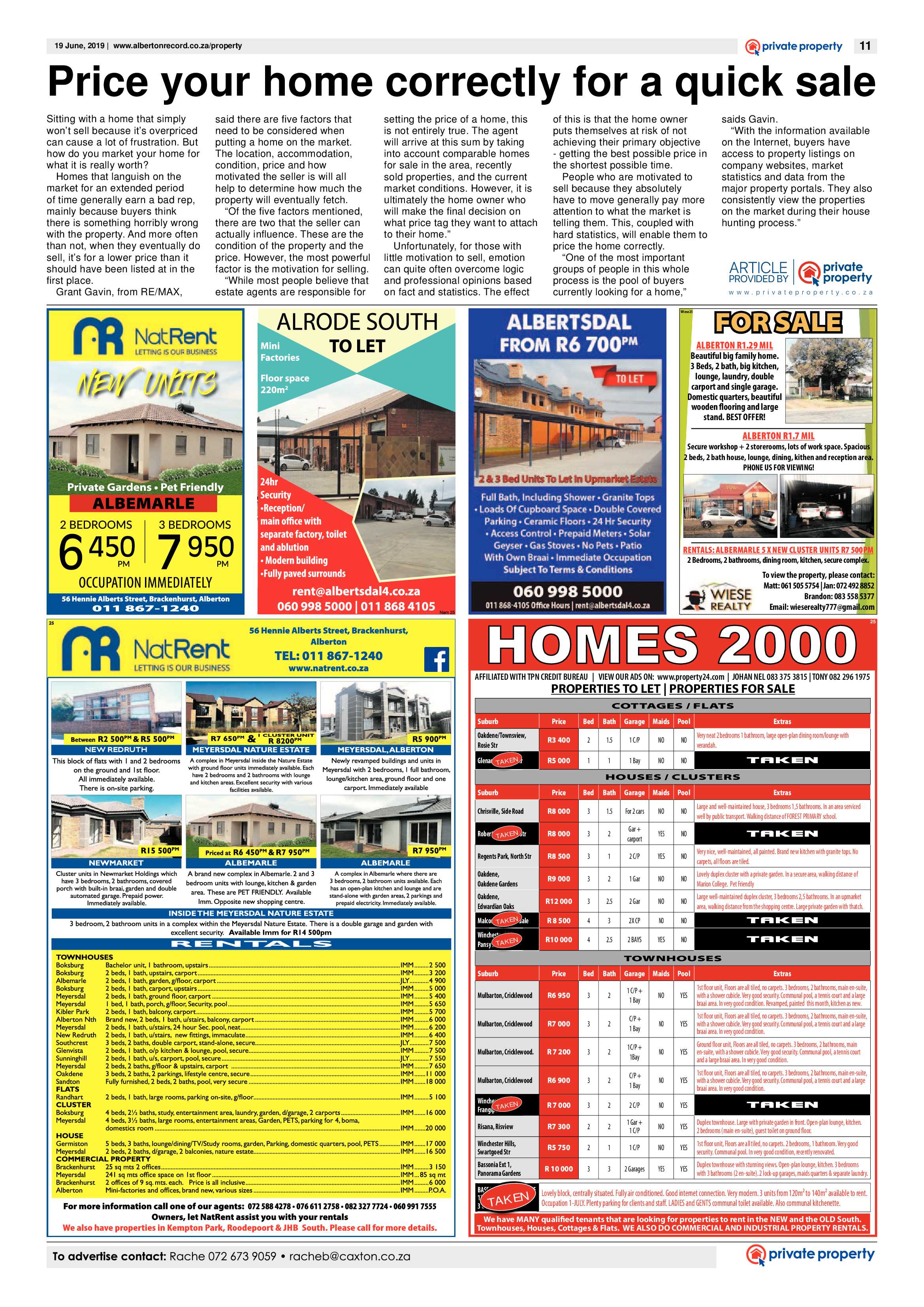 Alberton Record 19 June 2019 page 11