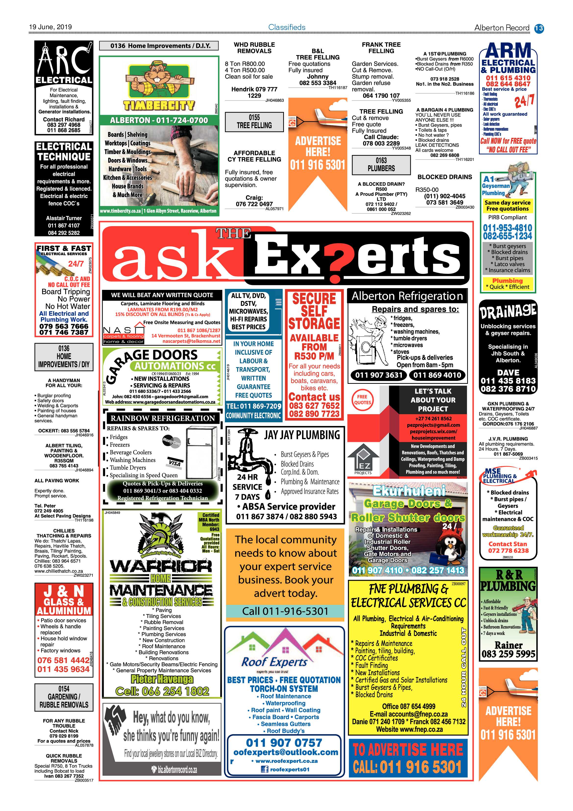 Alberton Record 19 June 2019 page 13