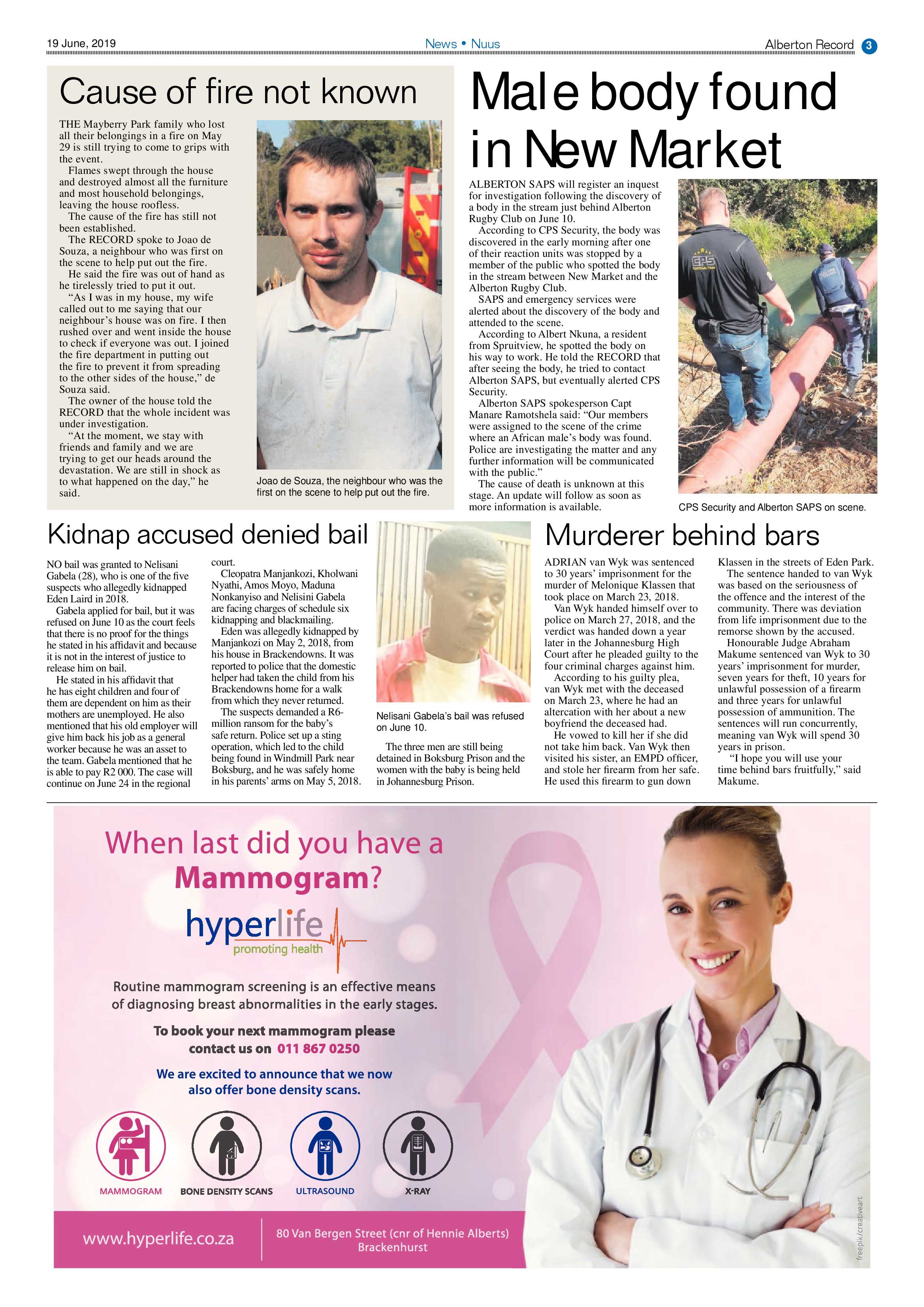Alberton Record 19 June 2019 page 3