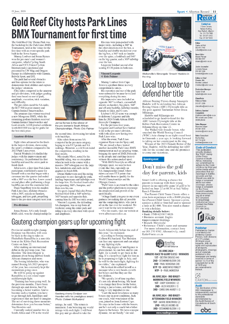 Alberton Record 19 June 2024 page 11