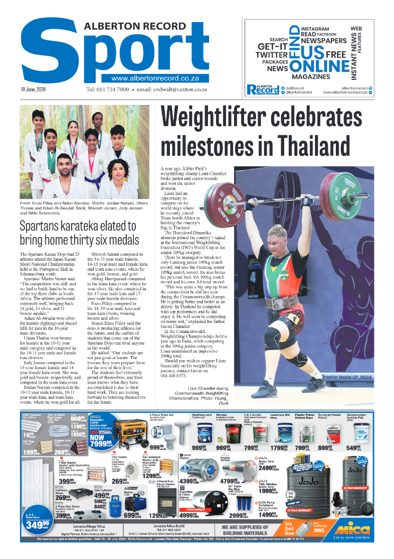 Alberton Record 19 June 2024 page 12