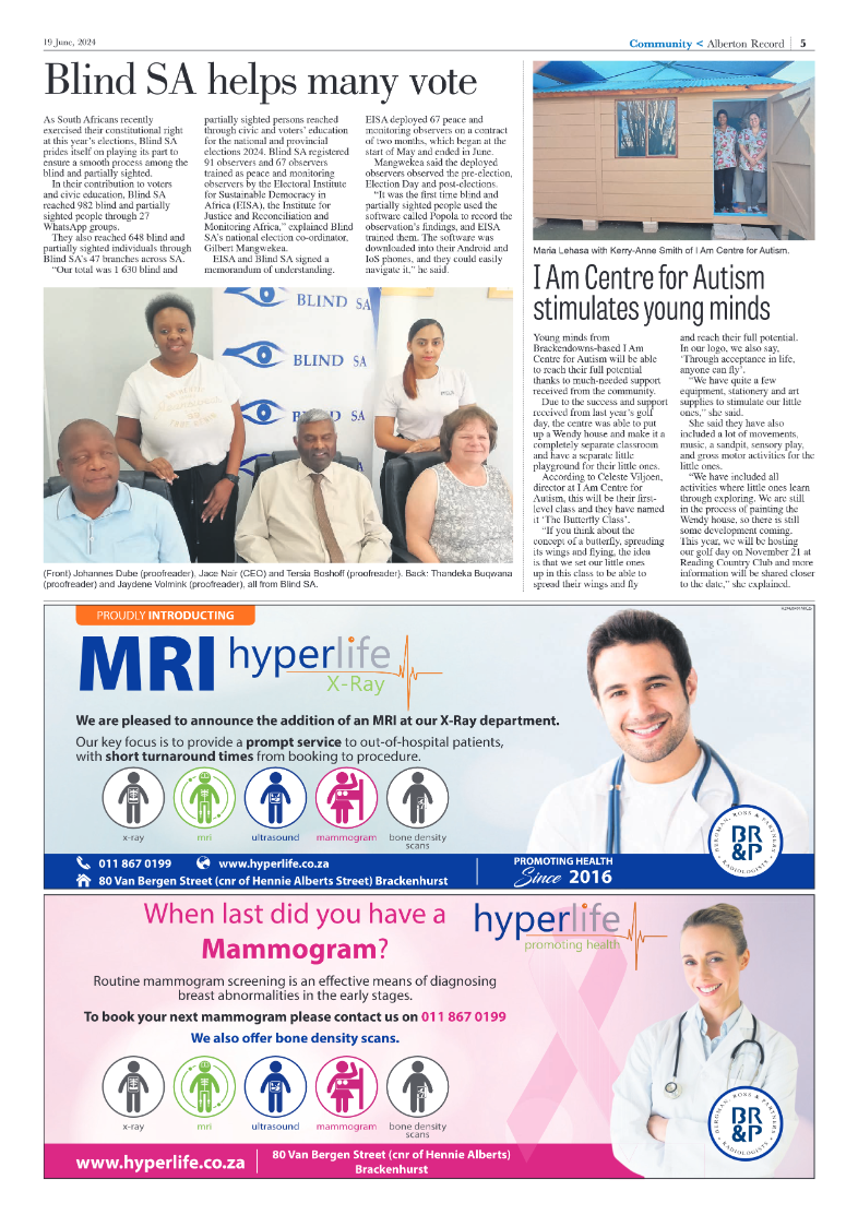 Alberton Record 19 June 2024 page 5