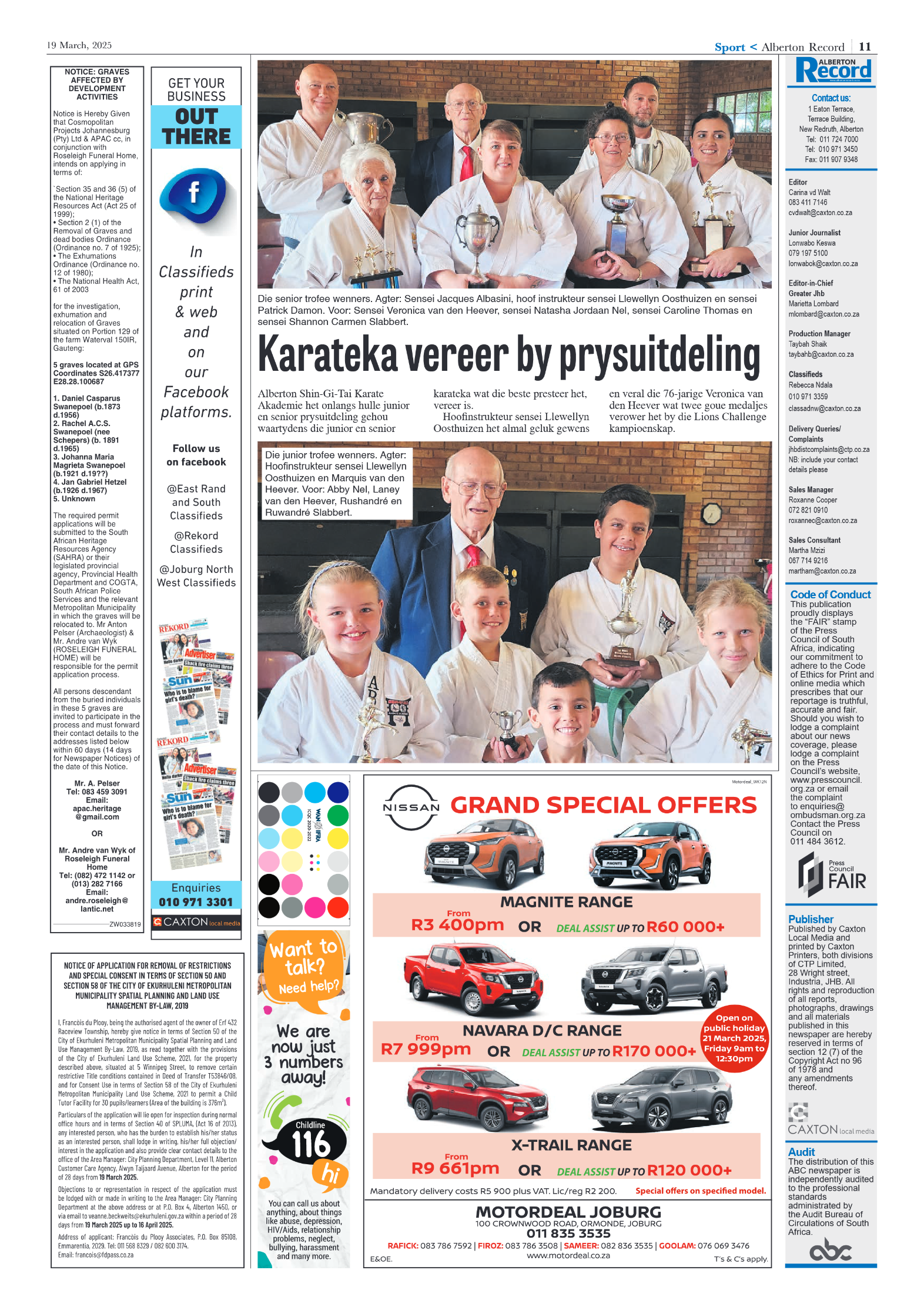 Alberton Record 19 March 2025 page 11