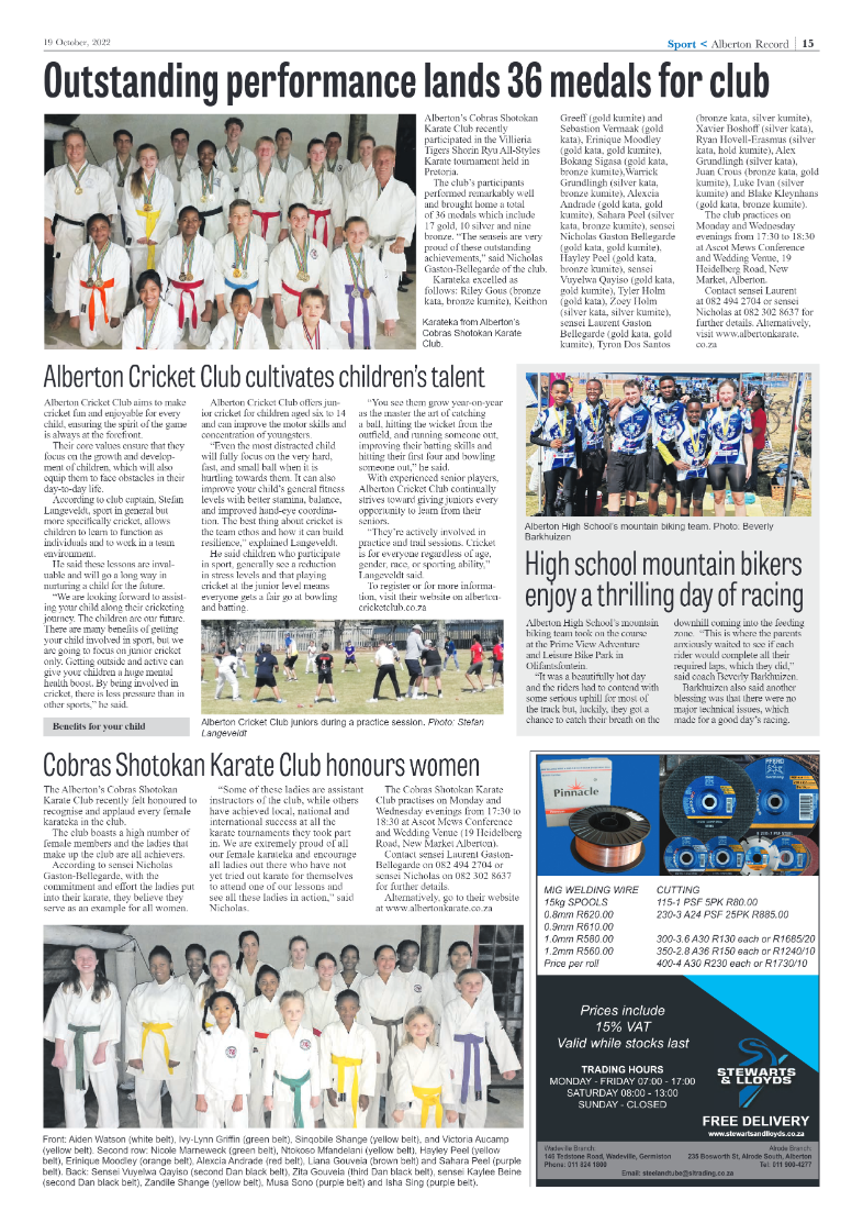 Alberton Record 19 October 2022 page 15