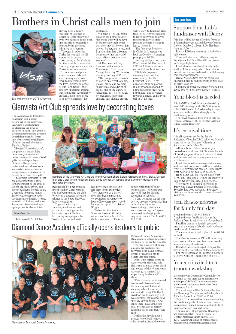 Alberton Record 19 October 2022 page 6
